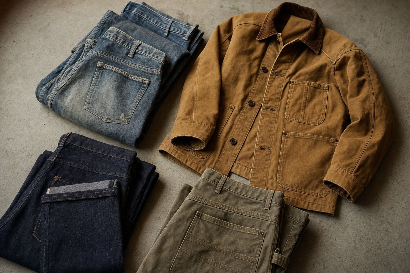Denim et workwear vintage, tendances 2026