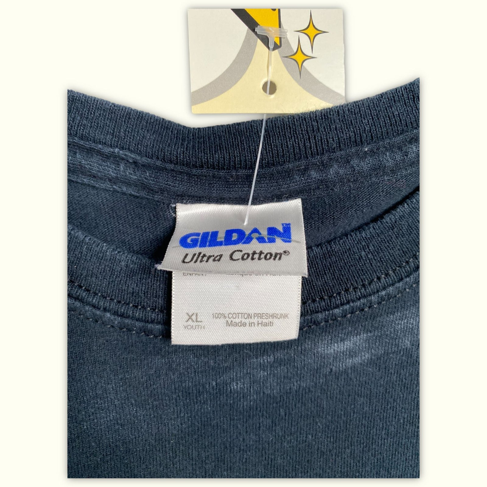 Gildan T-shirt Regular Garçon 2010s Rétro – XL