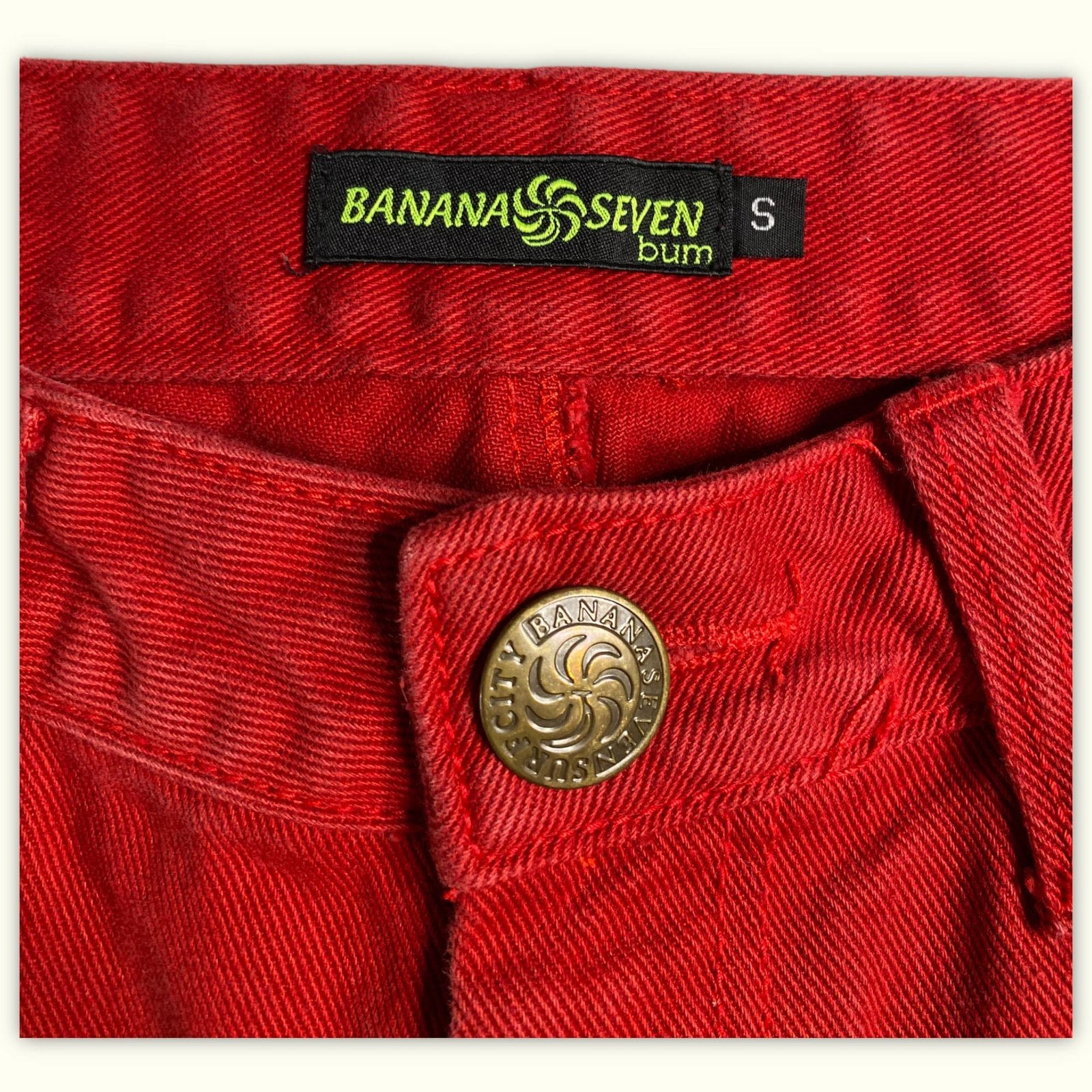 Banana Seven Jean Regular Homme 2000s Streetwear japonais – W28