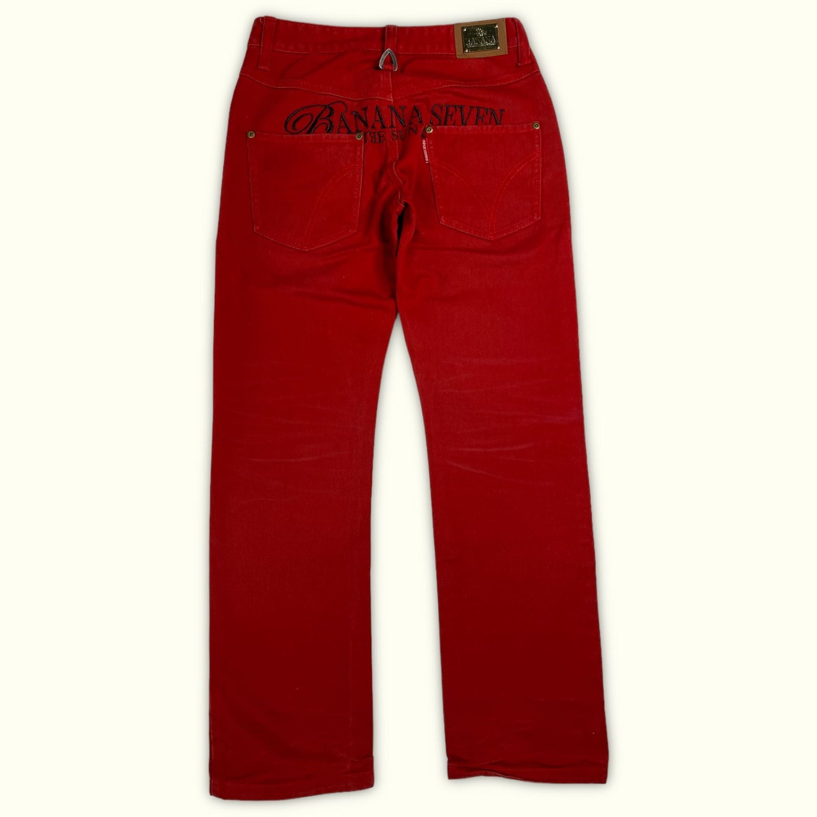 Banana Seven Jean Regular Homme 2000s Streetwear japonais – W28