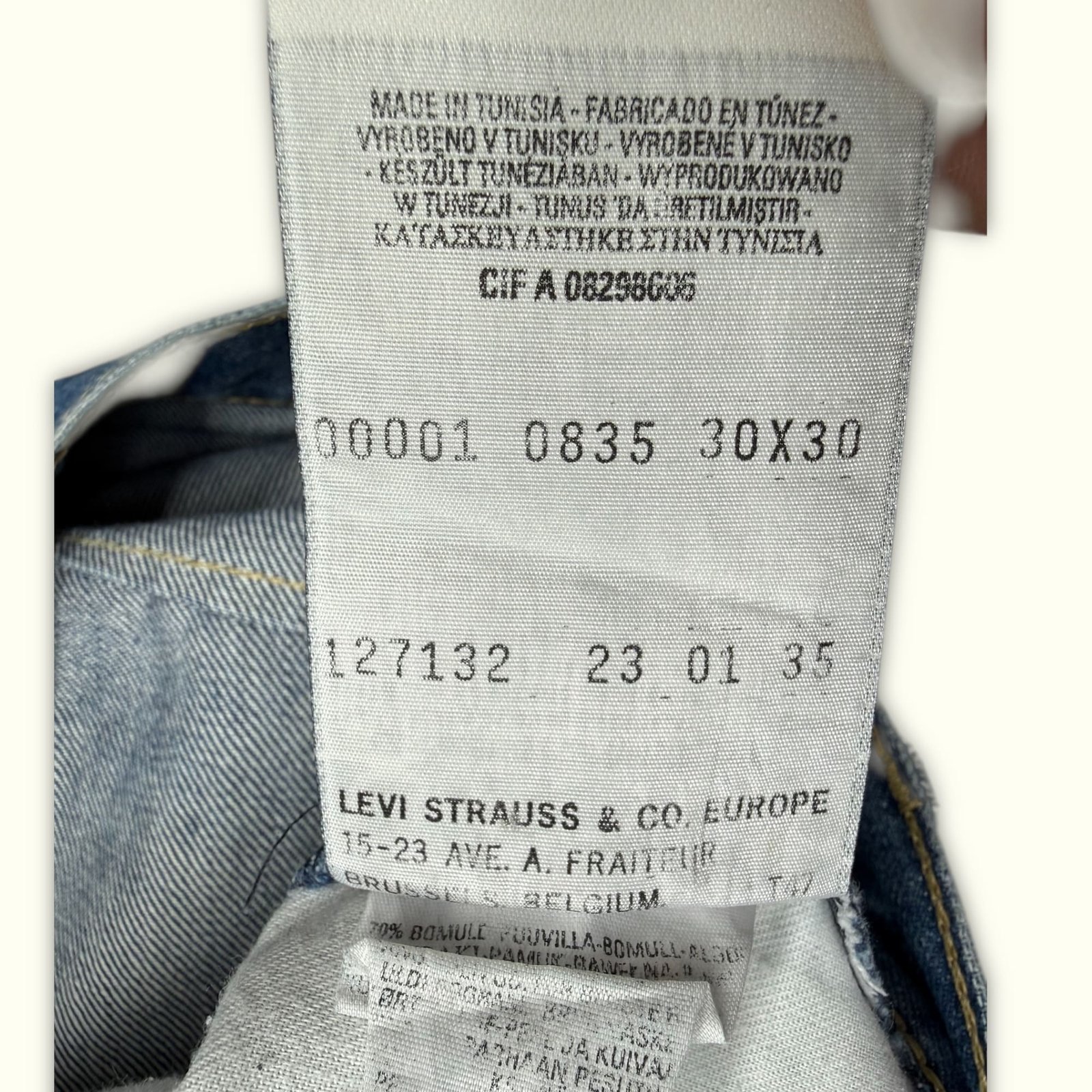 Levi'S Engineered Jeans jeans Loose Men 2000s Y2K – W30