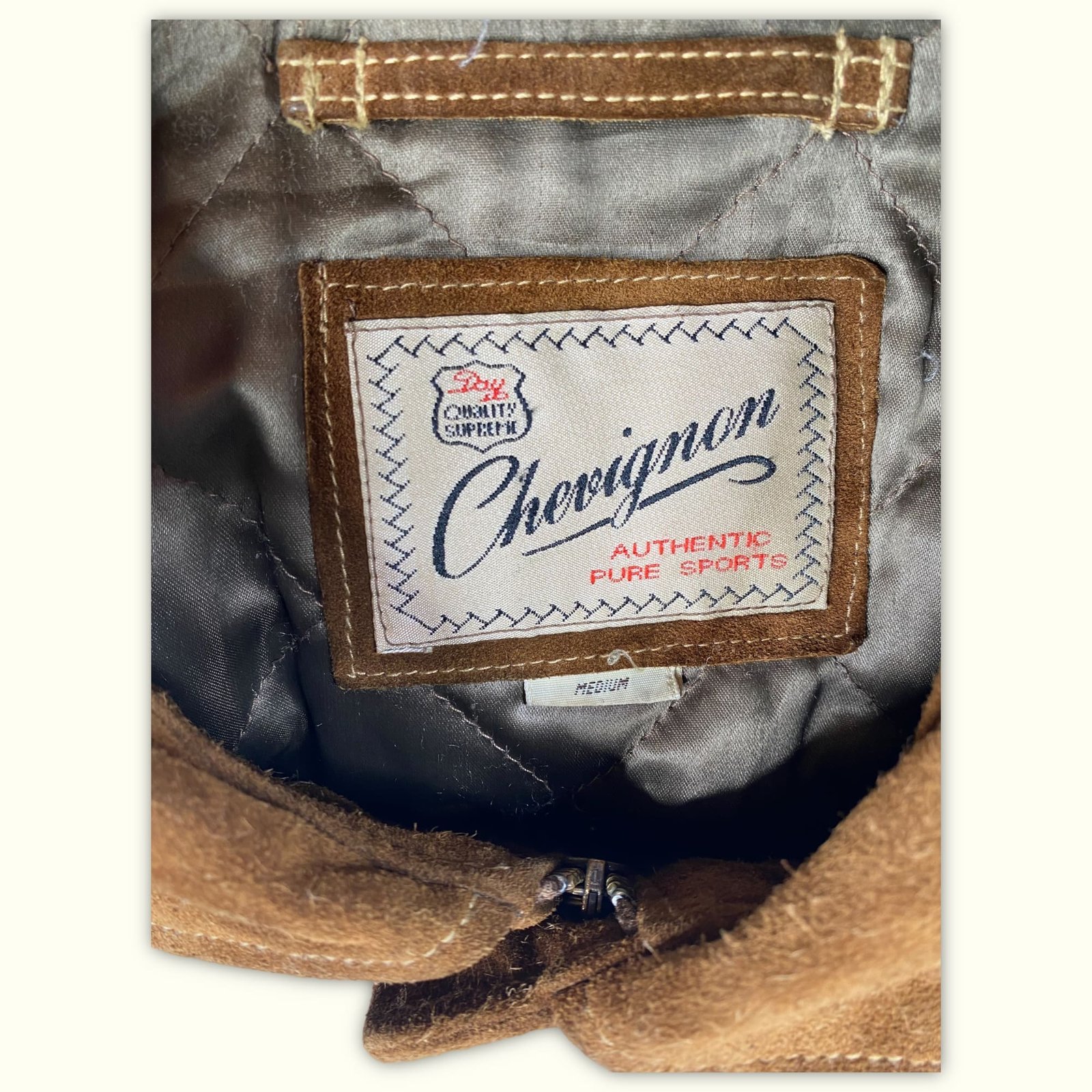 Chevignon Veste Oversize Homme 1990s Vintage – M
