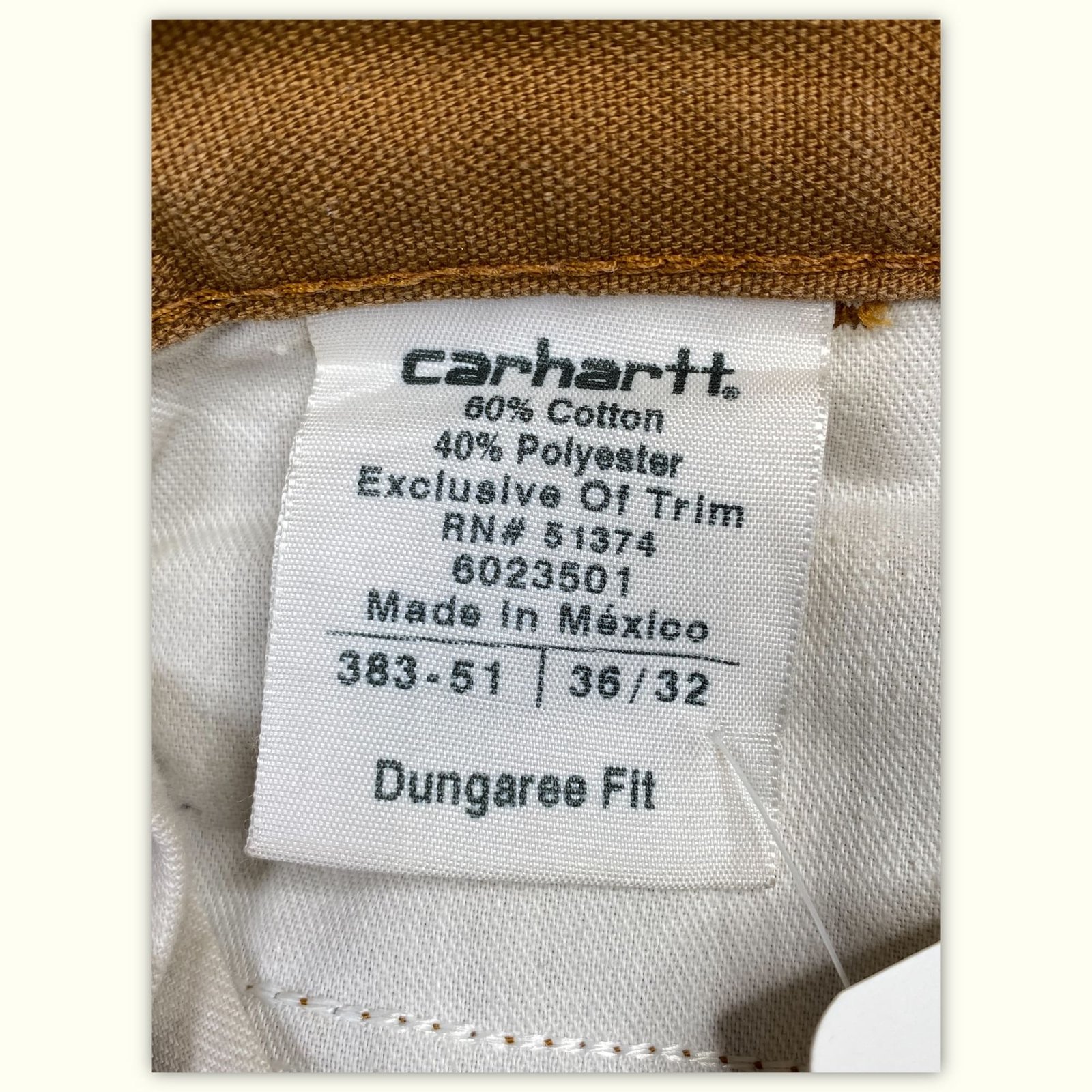 Carhartt Jean Large Homme Workwear – W36