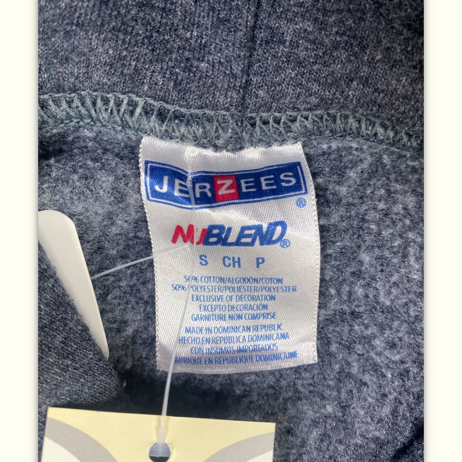 Jerzees Hoodie Regular Homme 2000s Sportswear – S