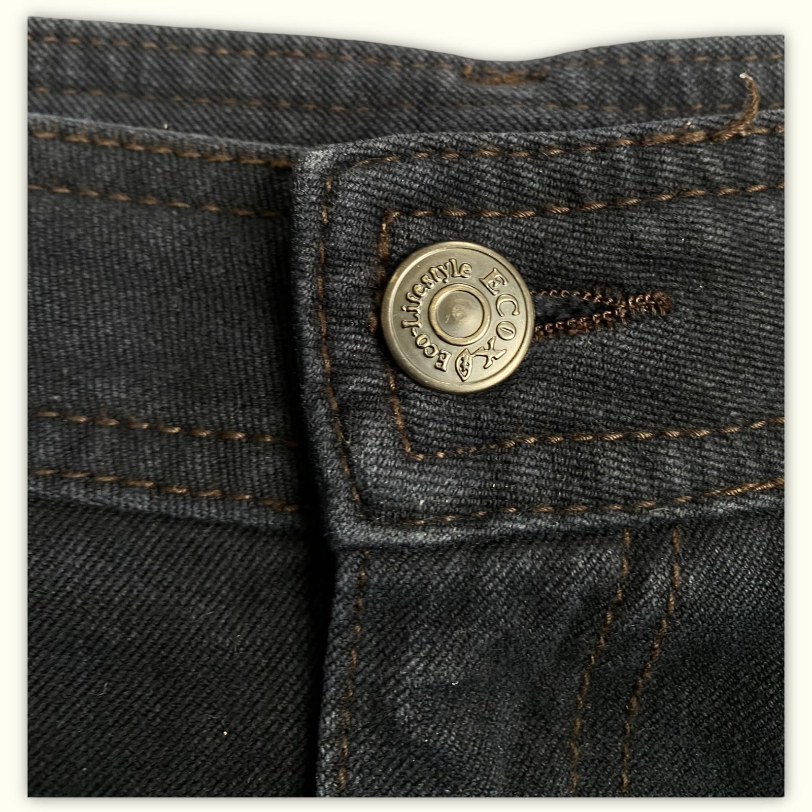 Eco-Lifestyle Jean Bootcut Femme 2000s Minimaliste – W30