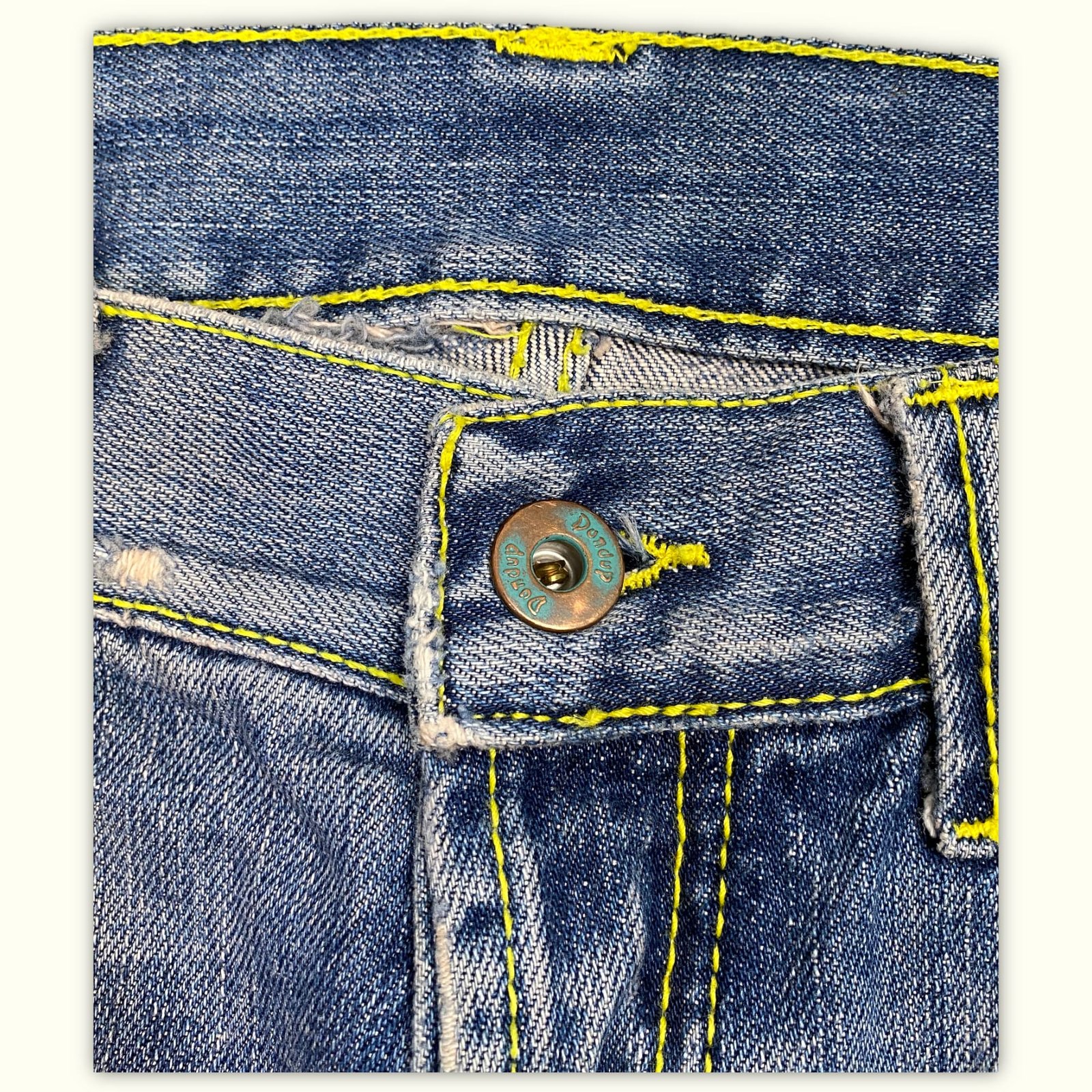 Dondup Jean Regular Femme 2000s Y2K – W29