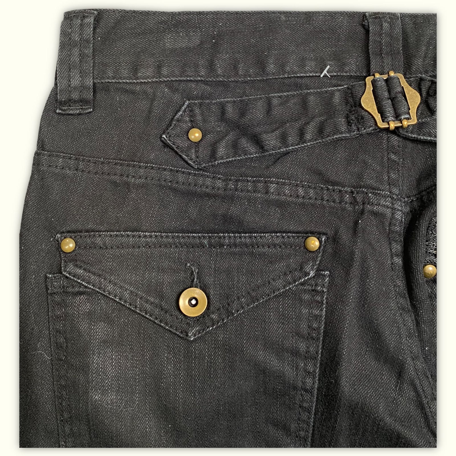 Plus One Jean Regular Homme 2000s Streetwear japonais – W30