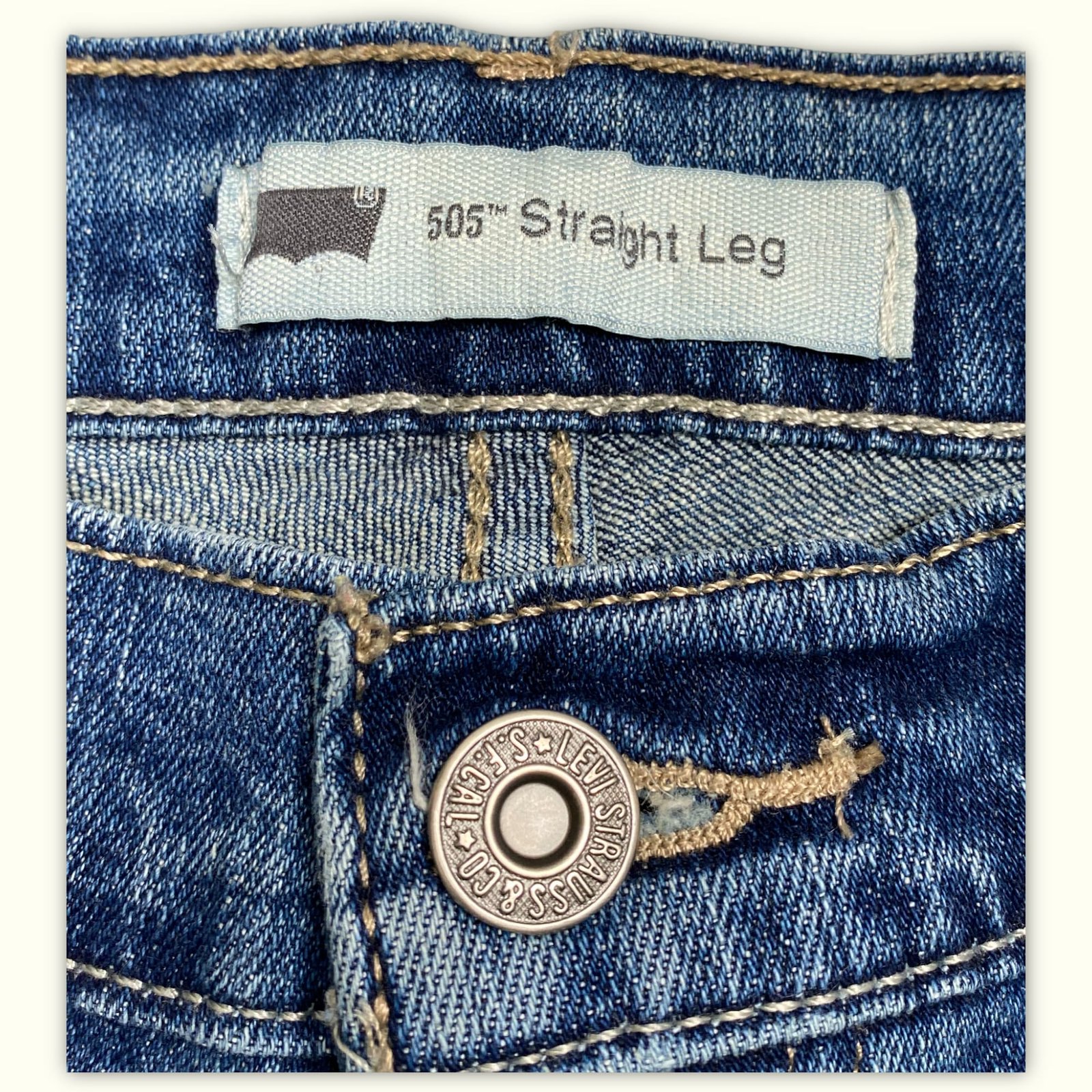 Levi'S Jean Regular Femme 2010s Normcore – W28