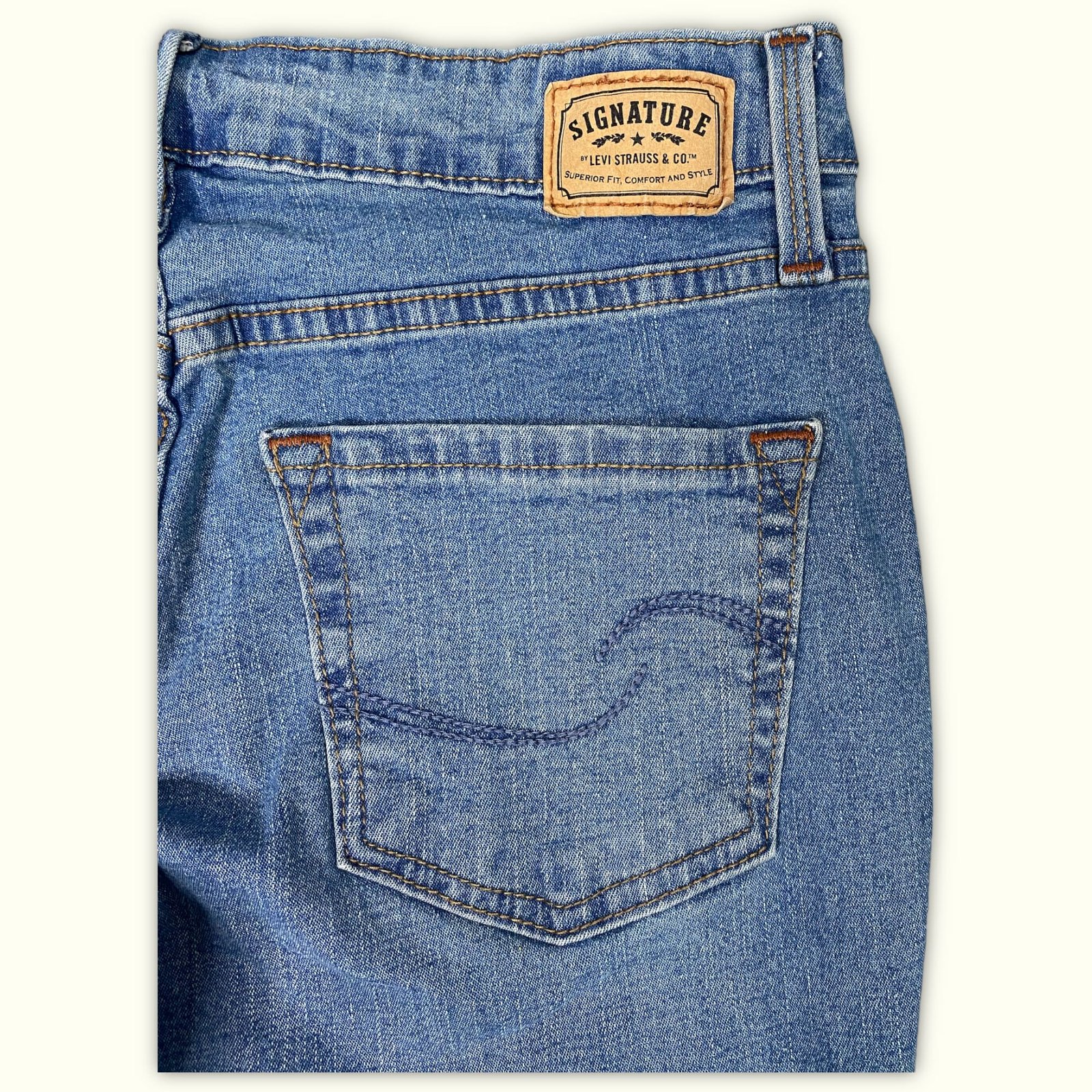 Signature By Levi Strauss & Co. Jean Regular Femme 2000s Y2K – W26