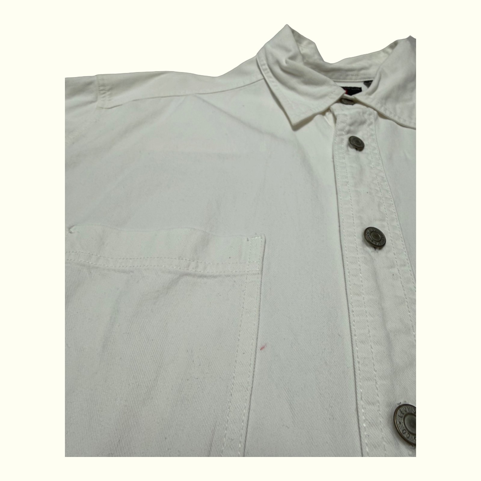 Levi'S Camisa Regular Hombre 1990s Ropa de trabajo – M