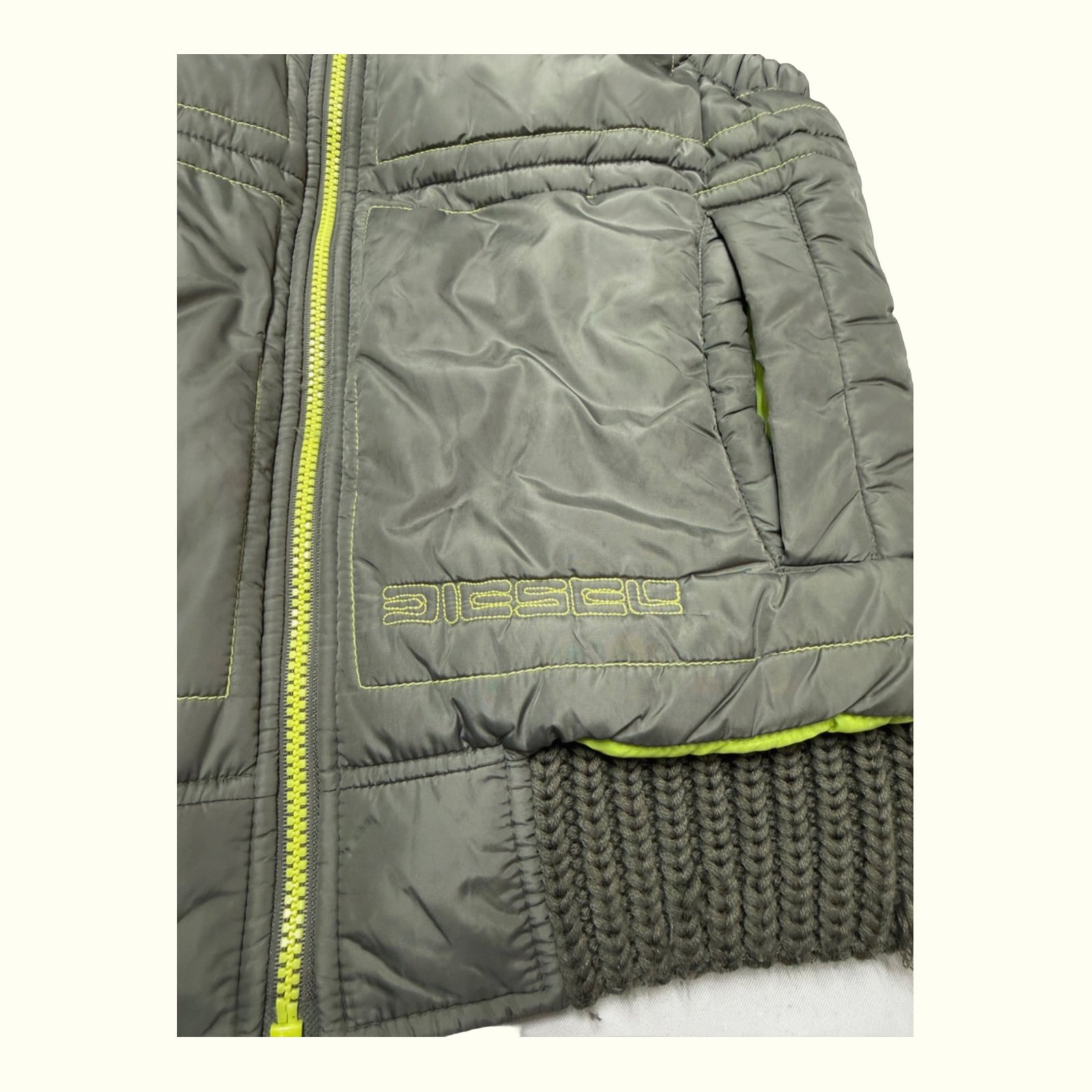 Diesel Gilet Regular Homme Streetwear – S