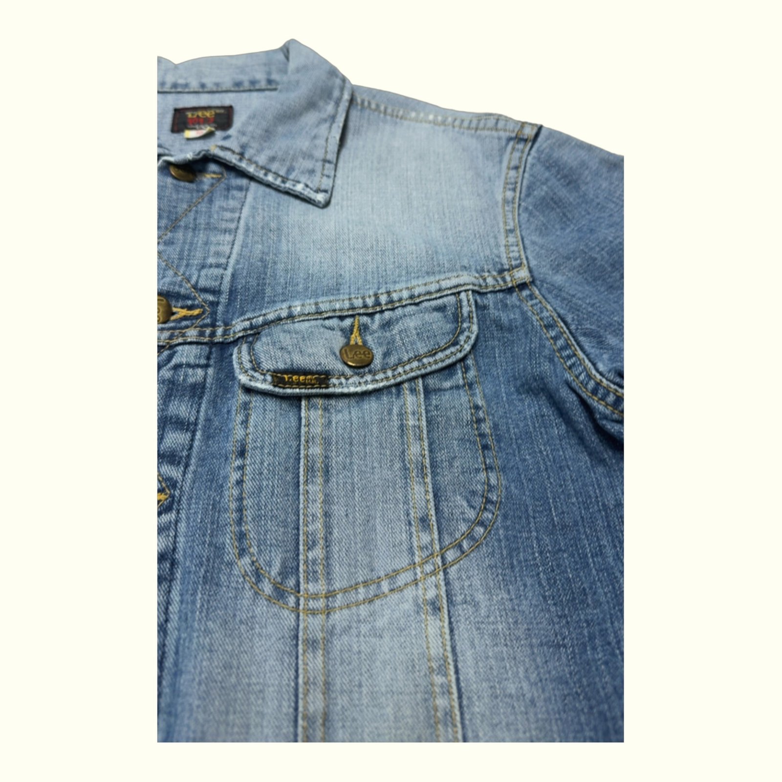 Lee 101+ Veste Regular Homme 2010s Vintage – M