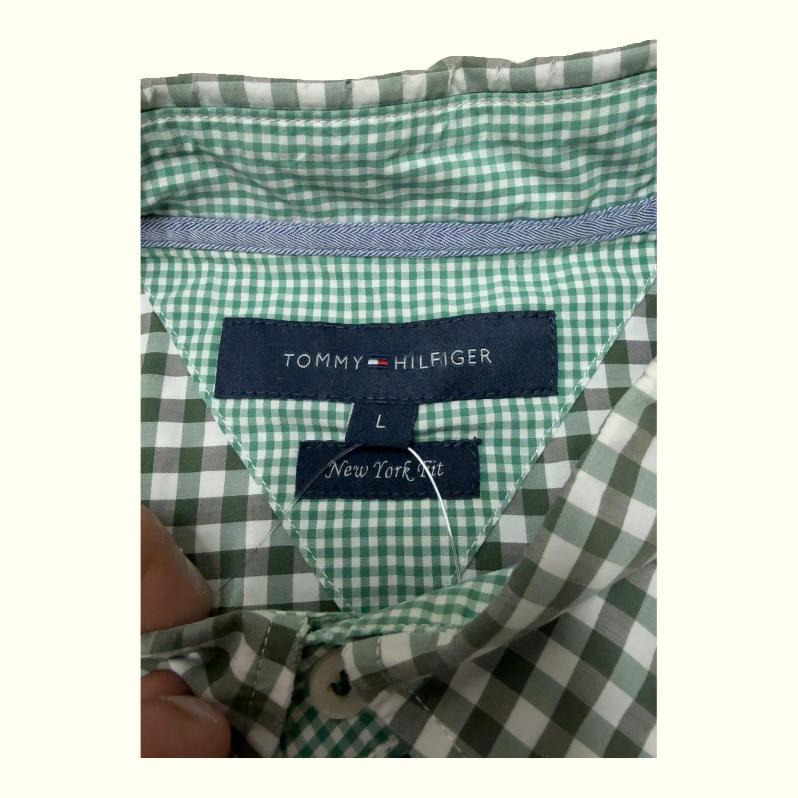 Tommy Hilfiger New York Fit Chemise Regular Homme 2020s Preppy – L