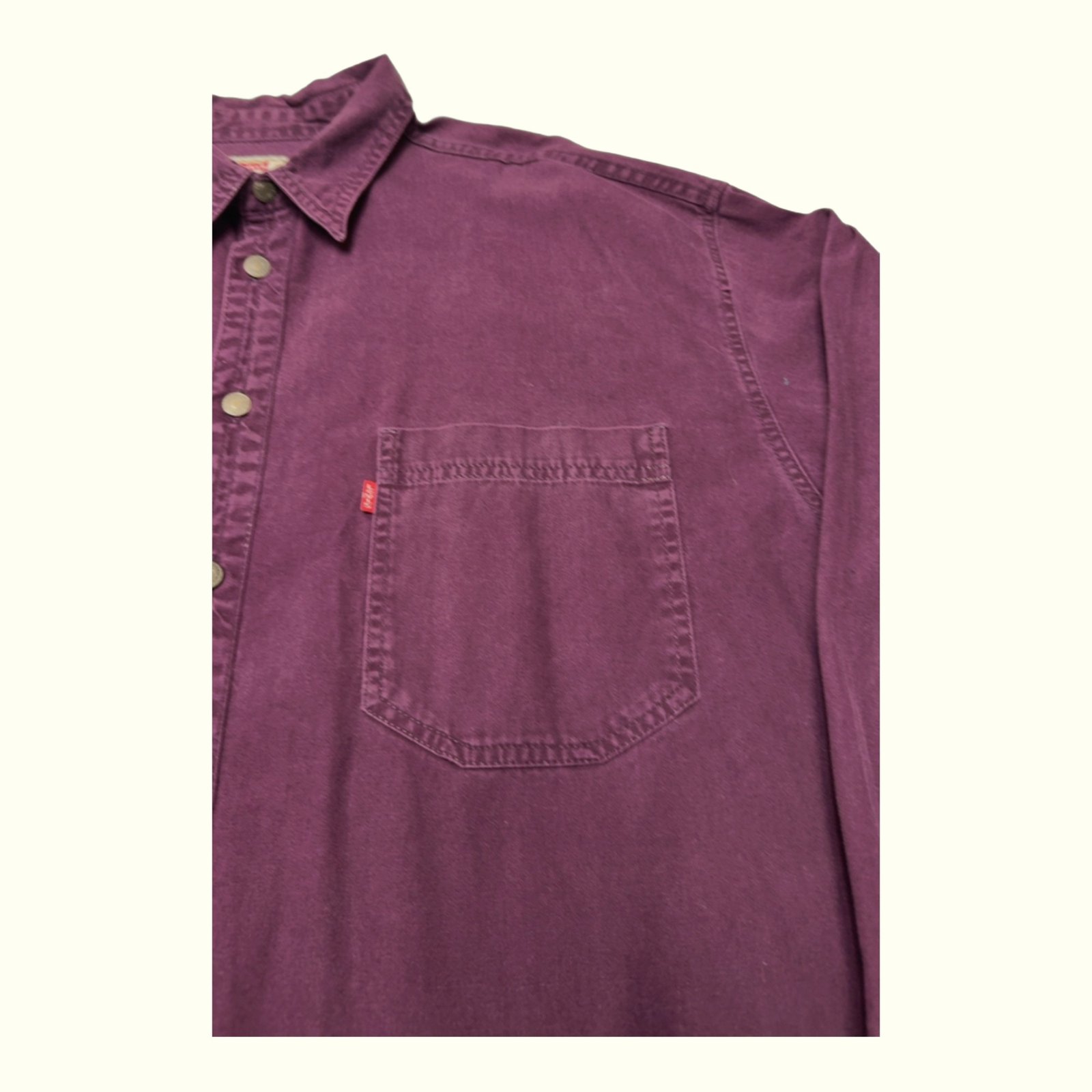 Levi'S Chemise Regular Homme 1990s Vintage – XL