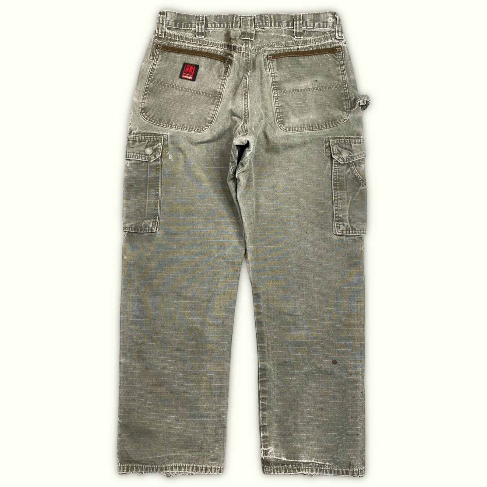 Wrangler Pantalon cargo Relaxed Homme 2000s Workwear – W34