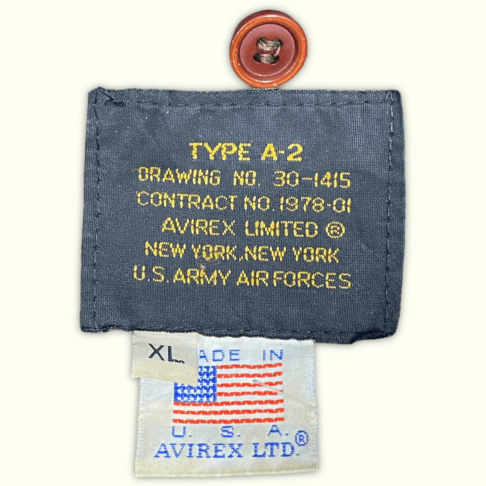 Avirex Veste Relaxed Homme 1990s Vintage – XL