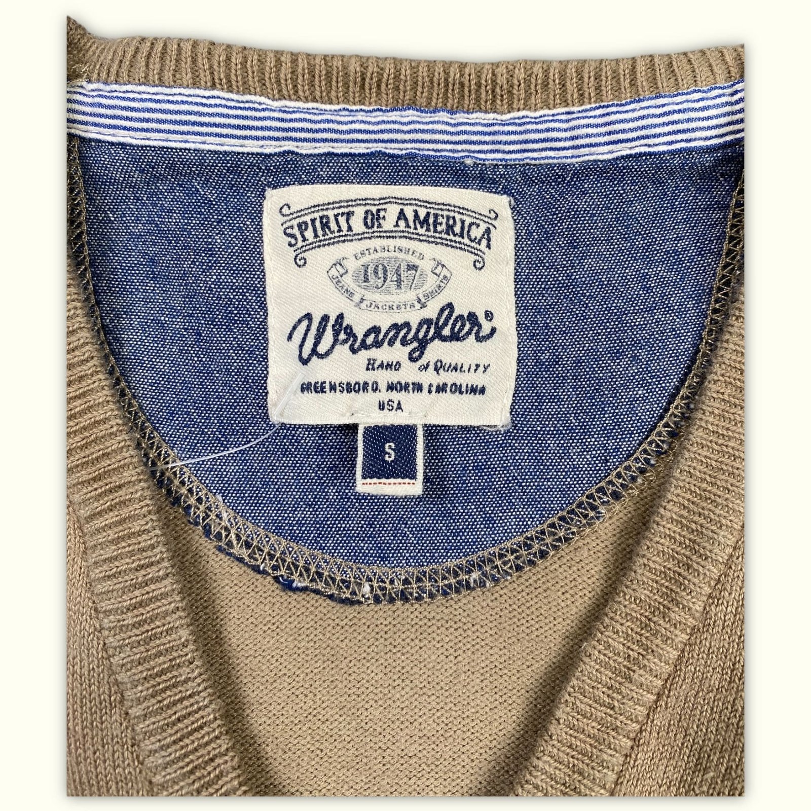 Wrangler Trui Regular Heren 2010s Klassiek – S