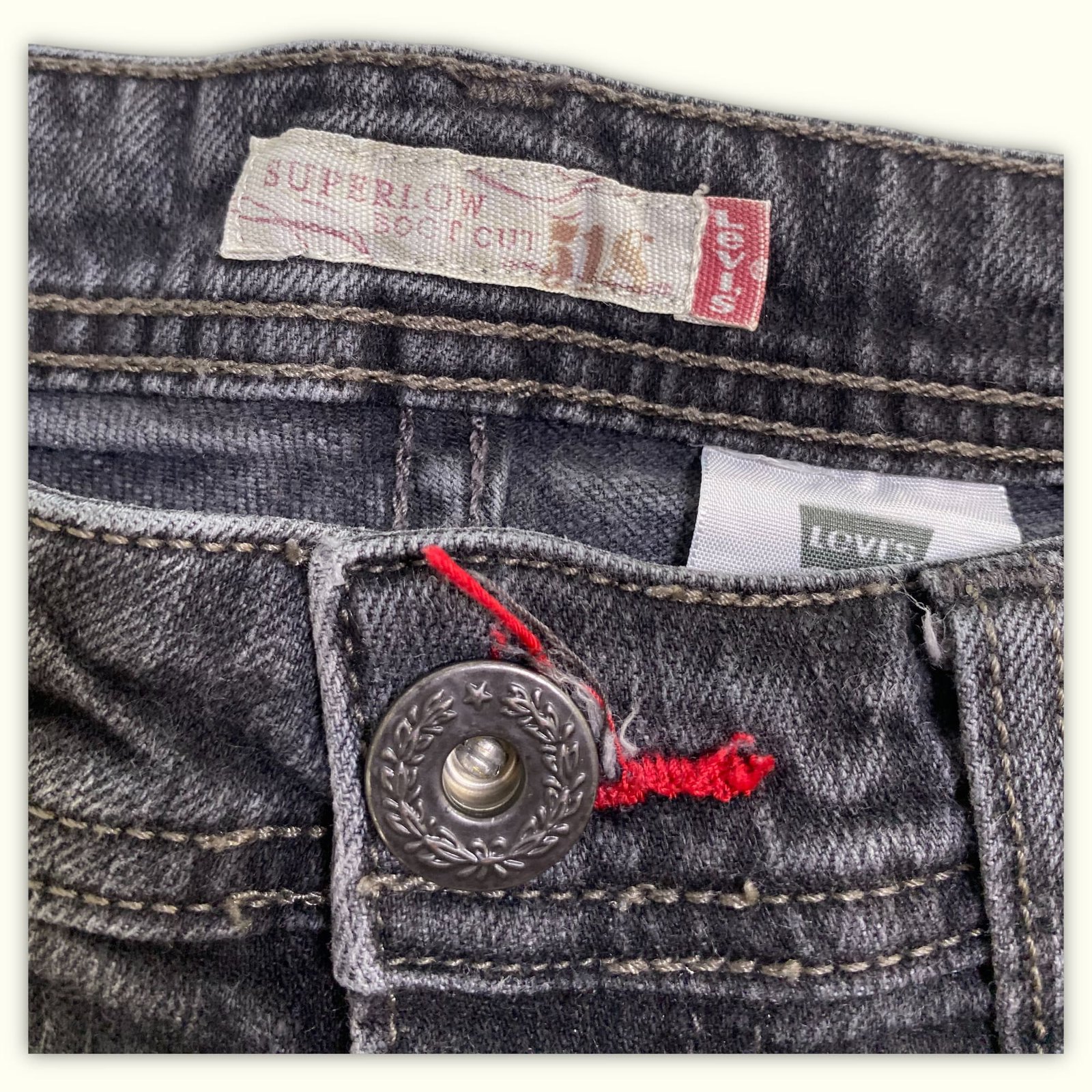 Levi'S Jean Bootcut Femme 2000s Y2K – W28