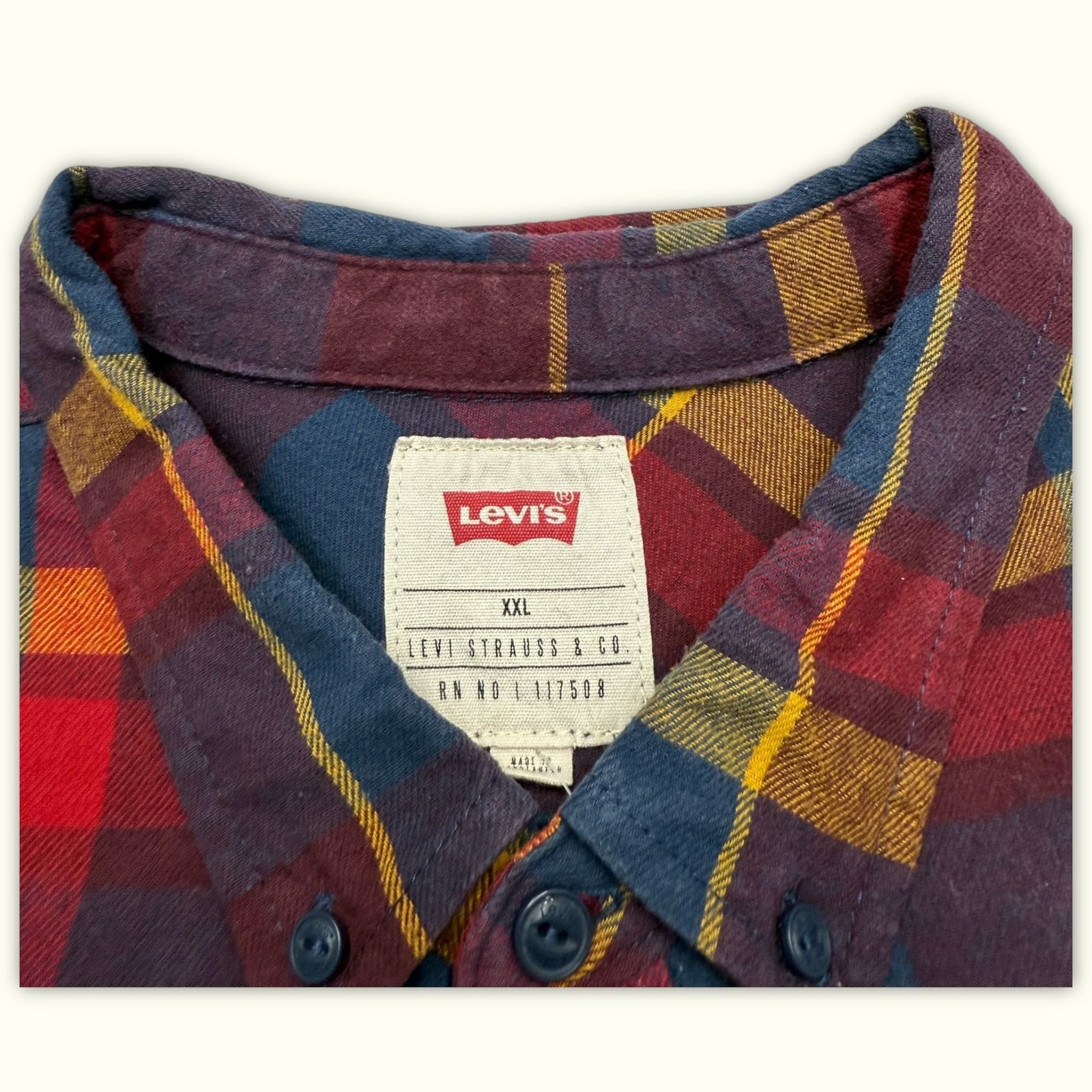 Levi'S Chemise Regular Homme Workwear – XXL