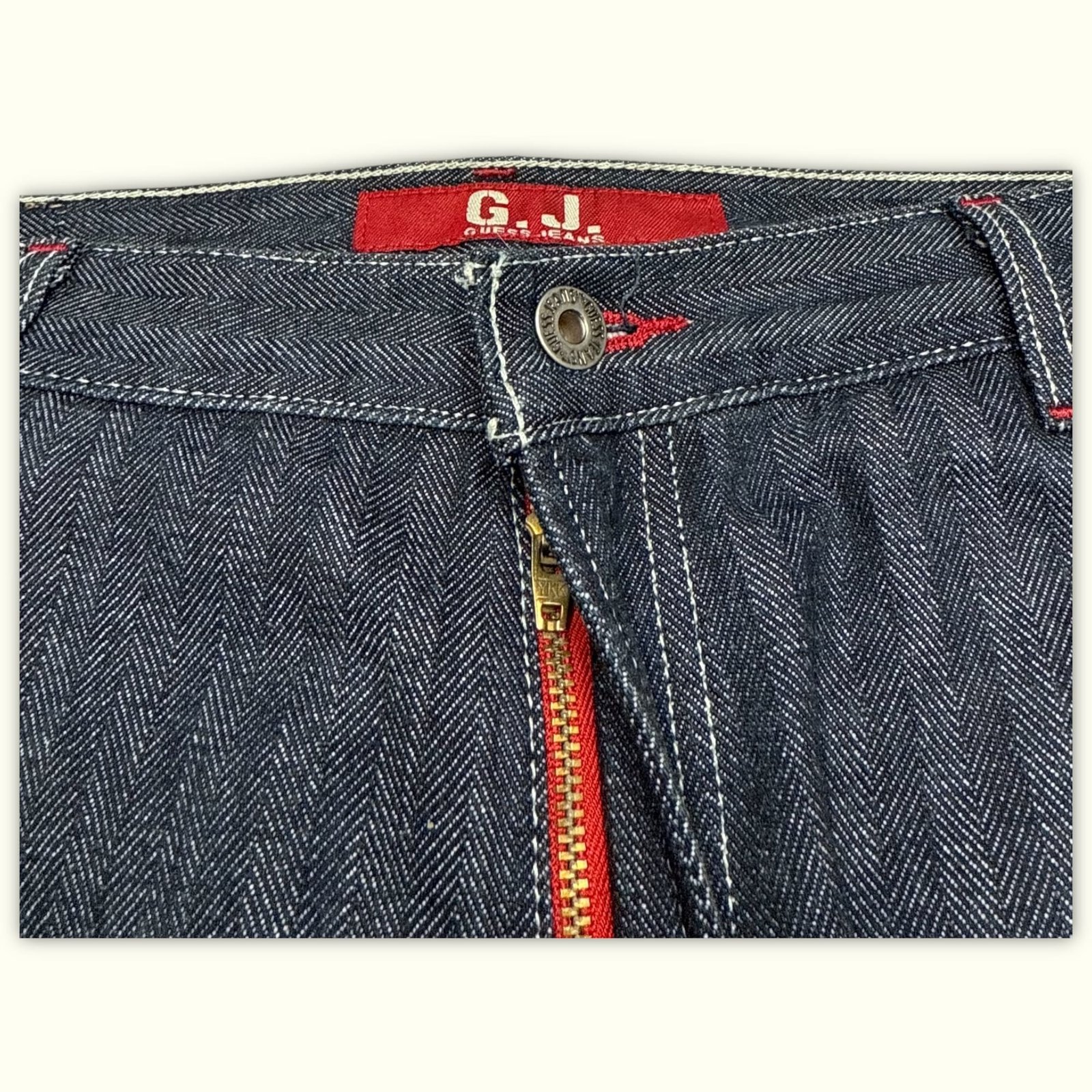 Guess Jean Baggy Homme 2000s Y2K – W36