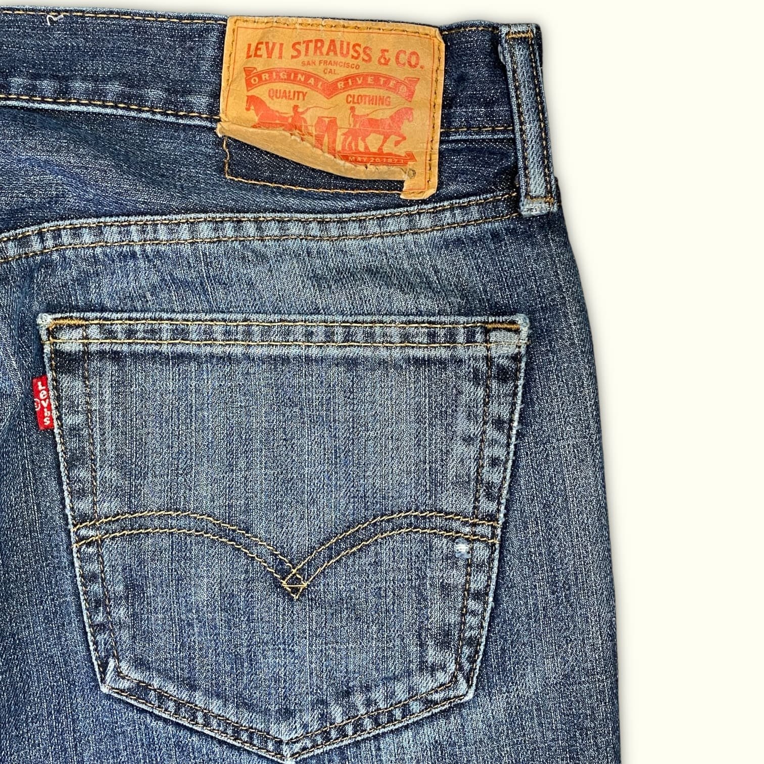 Levi'S Jean Relaxed Homme 2000s Vintage – W34