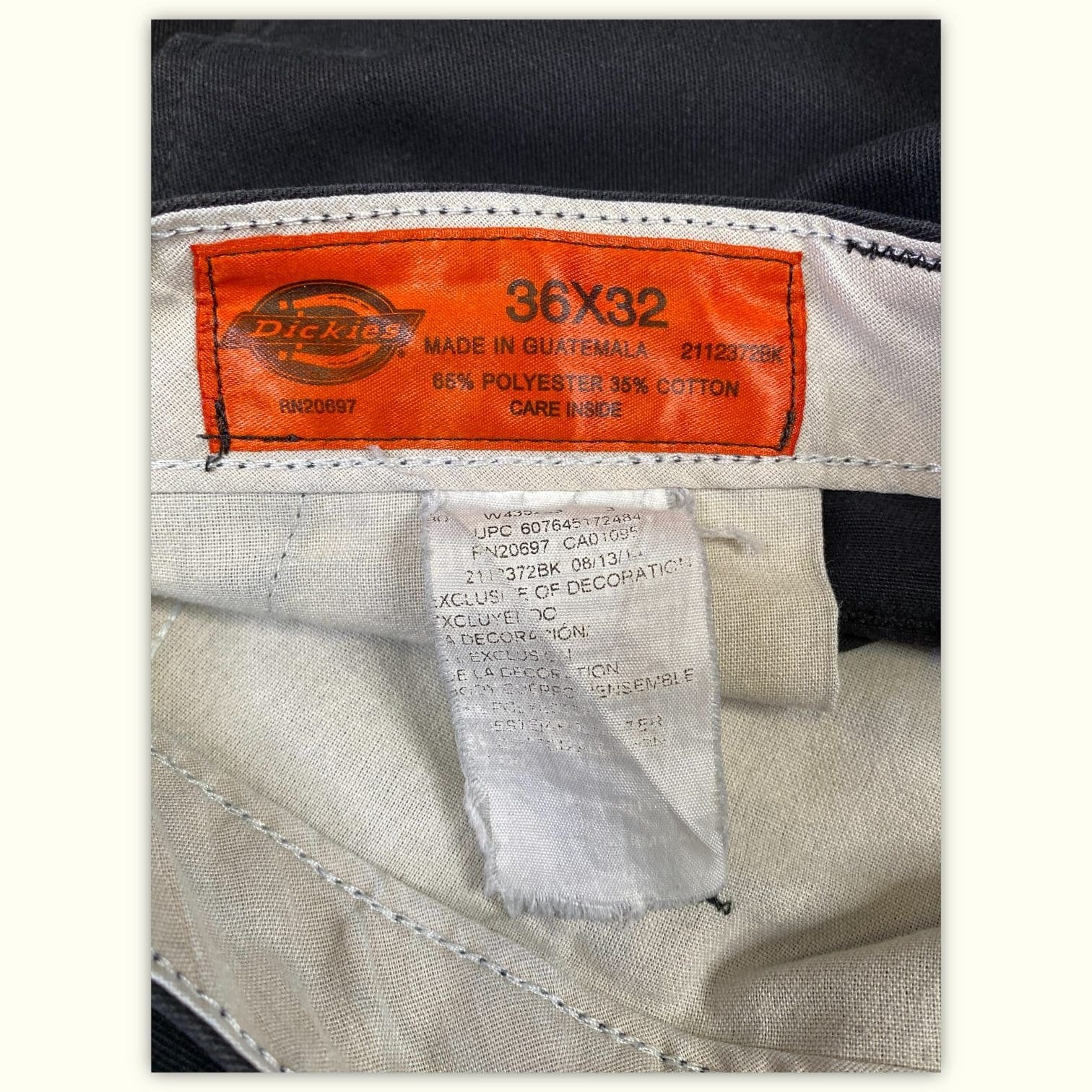 Dickies Pantalones cargo Regular Hombre 2010s Ropa de trabajo – W36