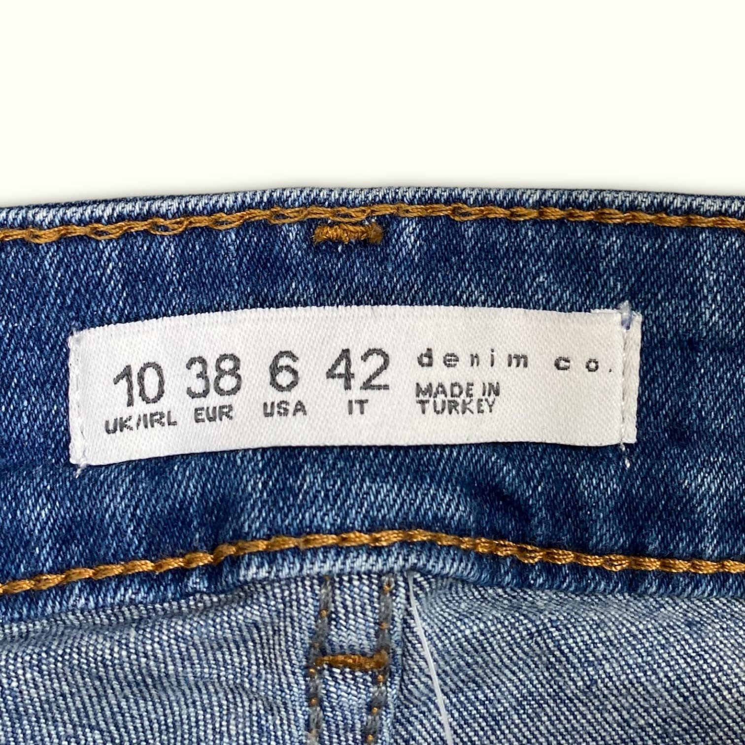 Denim Co. Jean Évasé Femme Rétro – W26