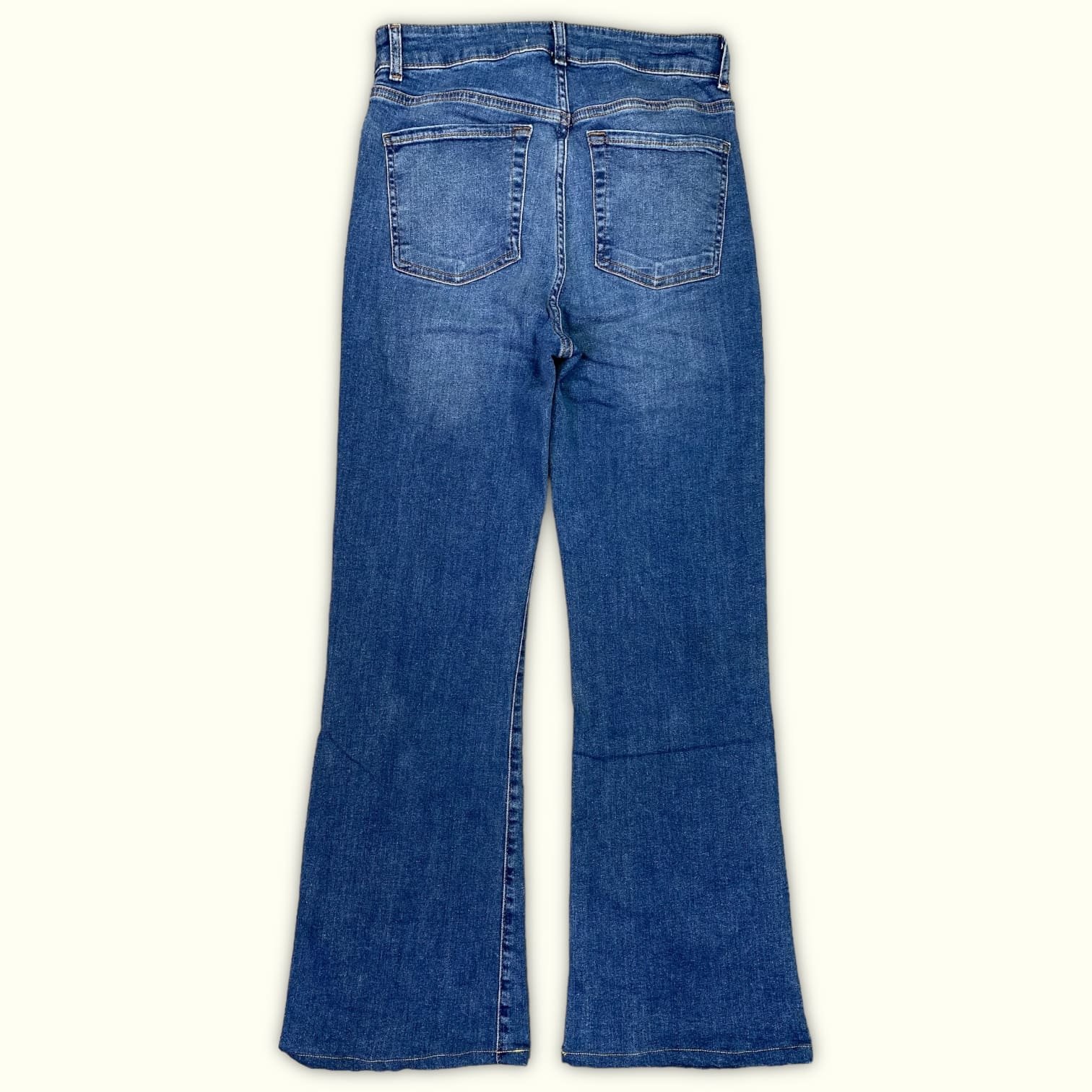 Denim Co. Jean Évasé Femme Rétro – W26