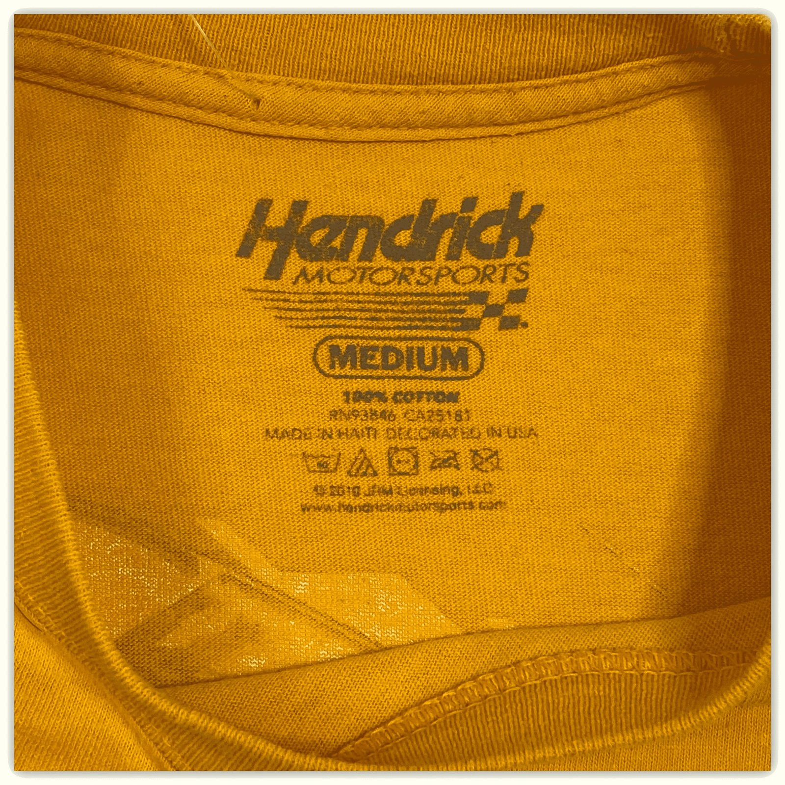 Hendrick Motorsports T-shirt Regular Homme 2010s Sportswear – M