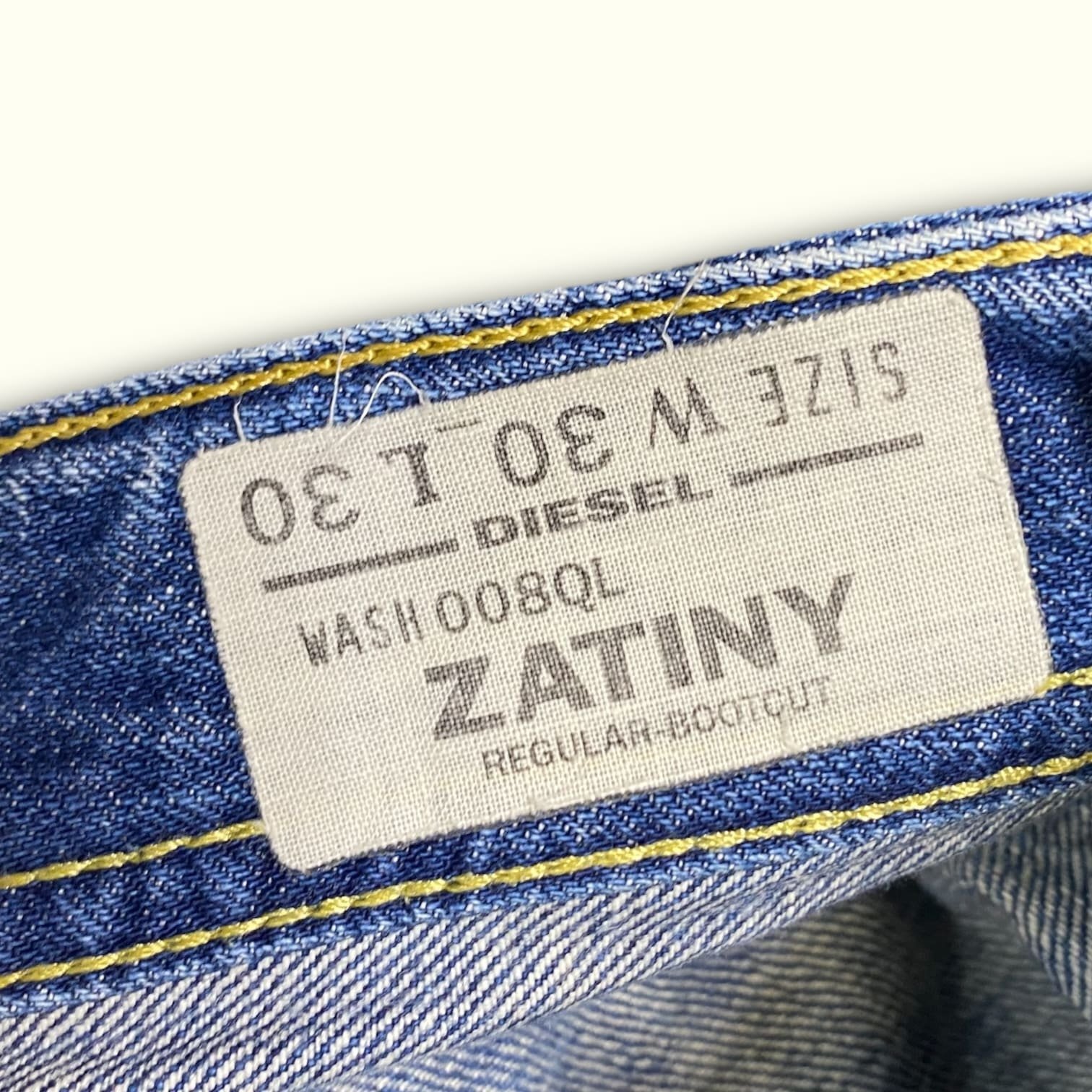 Diesel Jean Regular Homme Grunge – W30