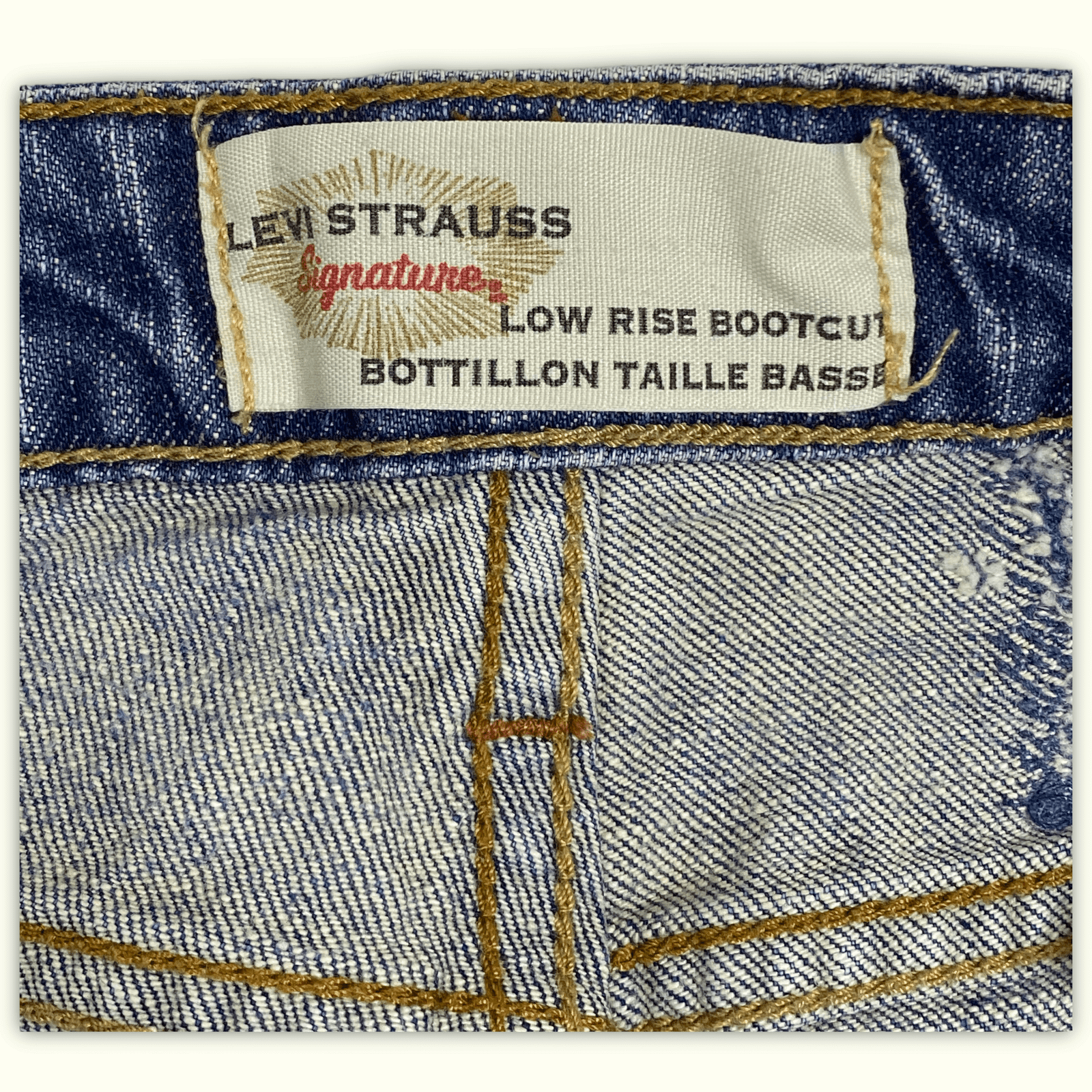 Levi Strauss Signature Jean Bootcut Femme 2000s Y2K – W30
