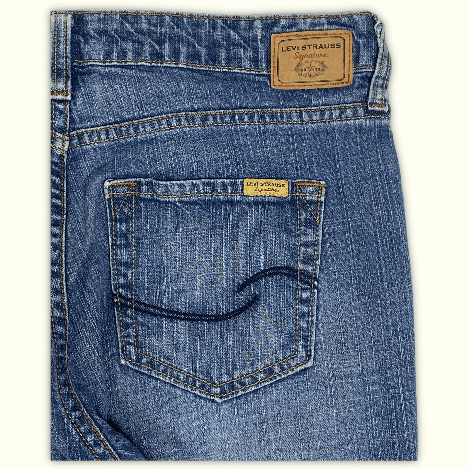 Levi Strauss Signature Jean Bootcut Femme 2000s Y2K – W30