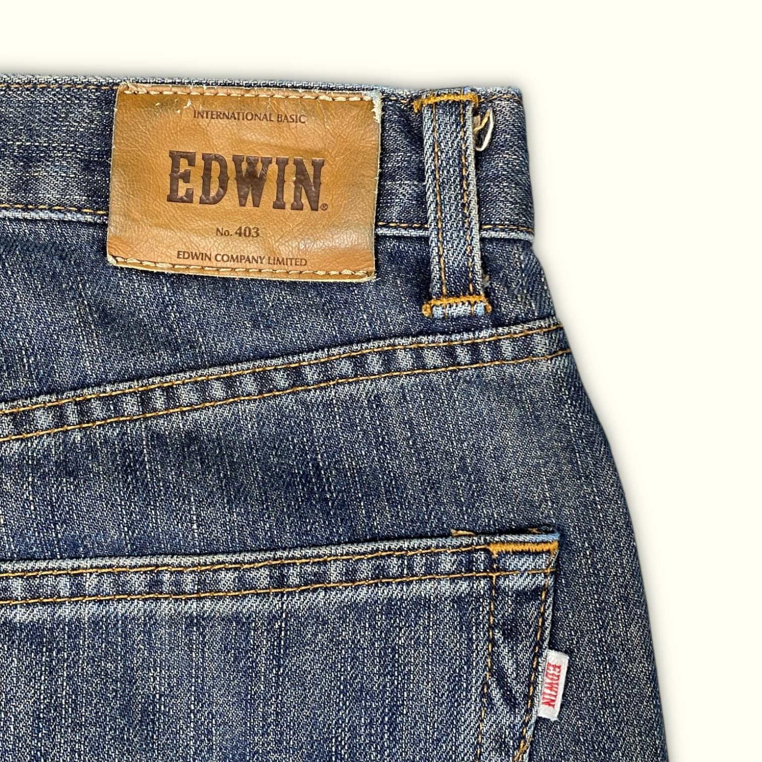 Edwin Jean Regular Homme 1990s Vintage – W32