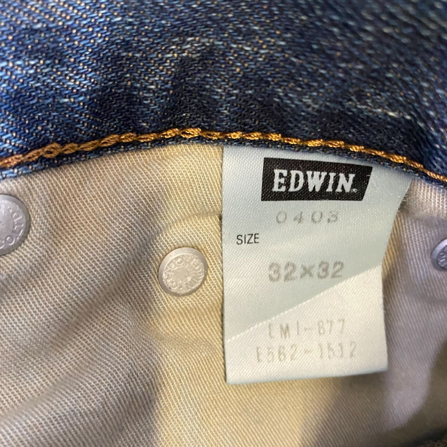Edwin Jean Regular Homme 1990s Vintage – W32