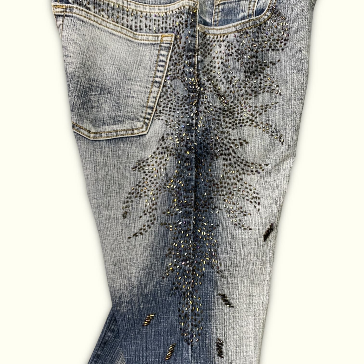 Me & Me Jean Regular Femme 2000s Y2K – W28