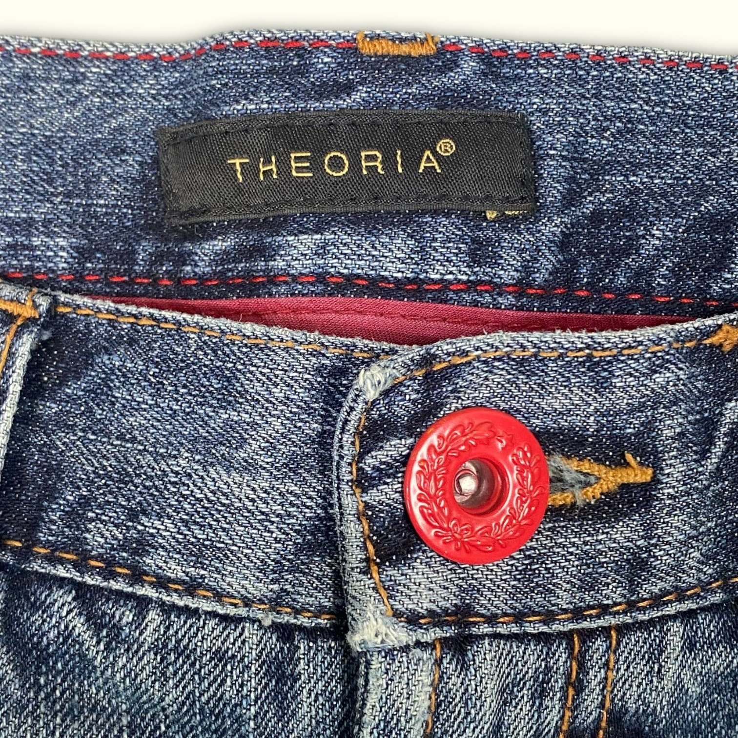 Theoria Jean Regular Homme 2000s Y2K – W32