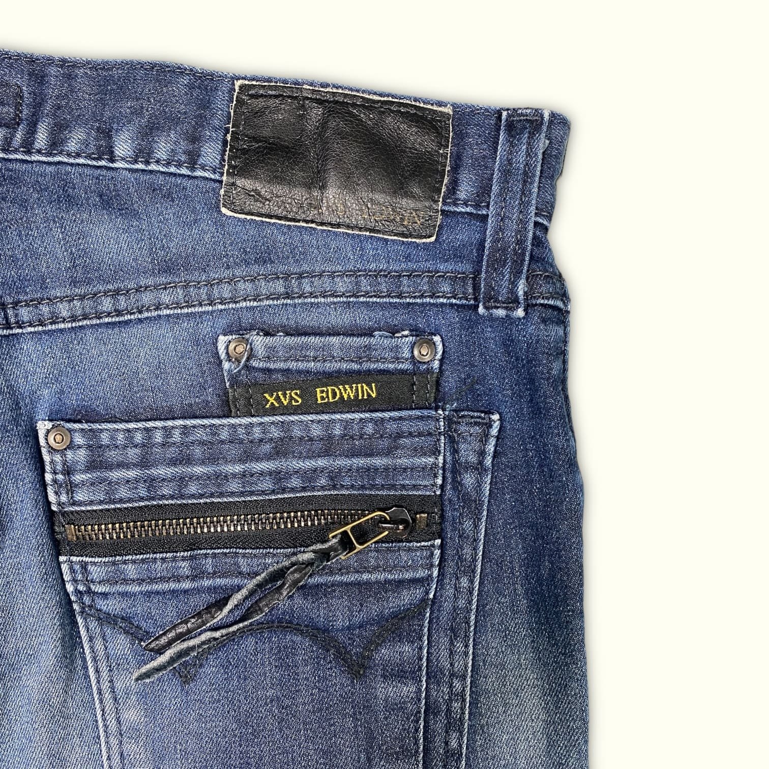 Edwin Jean Regular Homme 2000s Streetwear japonais – W32