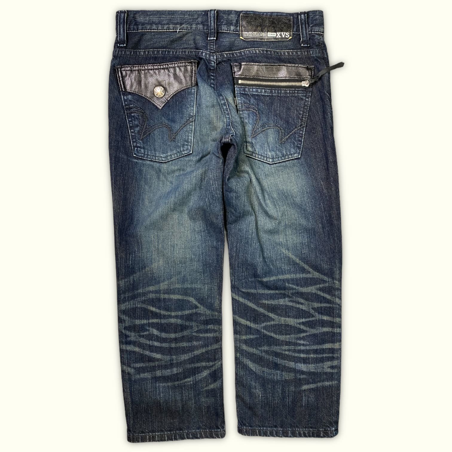 Edwin Jean Regular Homme 2000s Streetwear japonais – W30