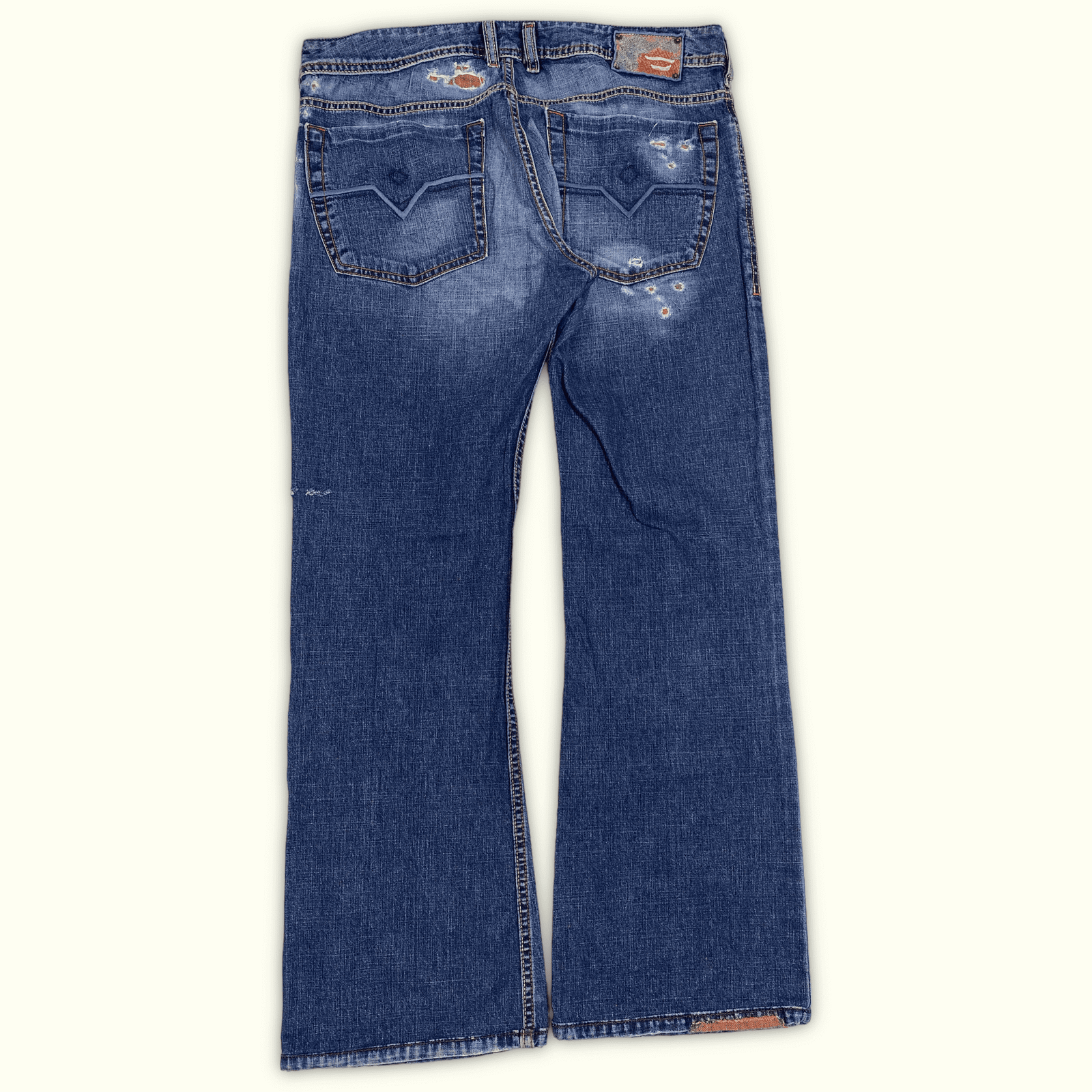 Diesel Jeans Regular Heren 2000s Y2K – W32