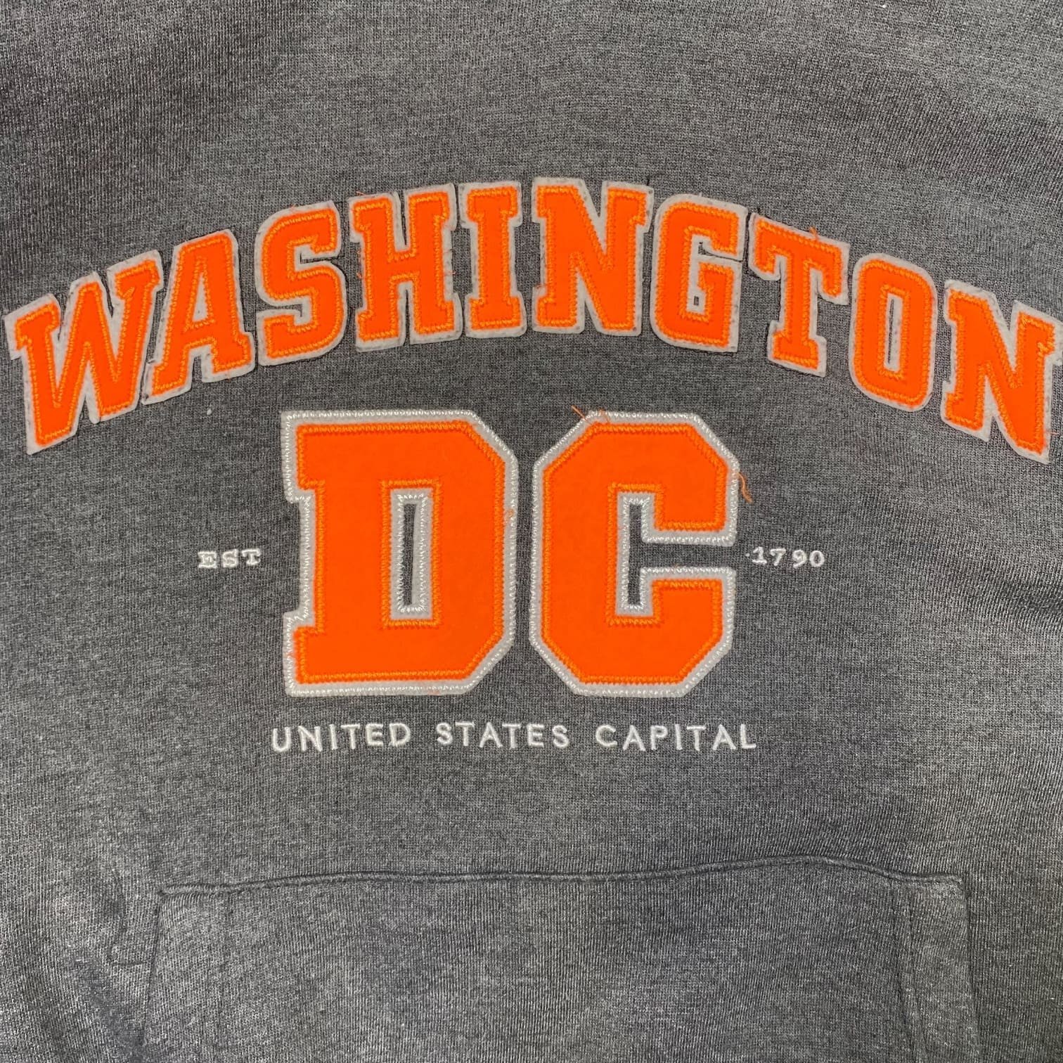 Dc Hoodie Regular Homme 2000s Streetwear – S