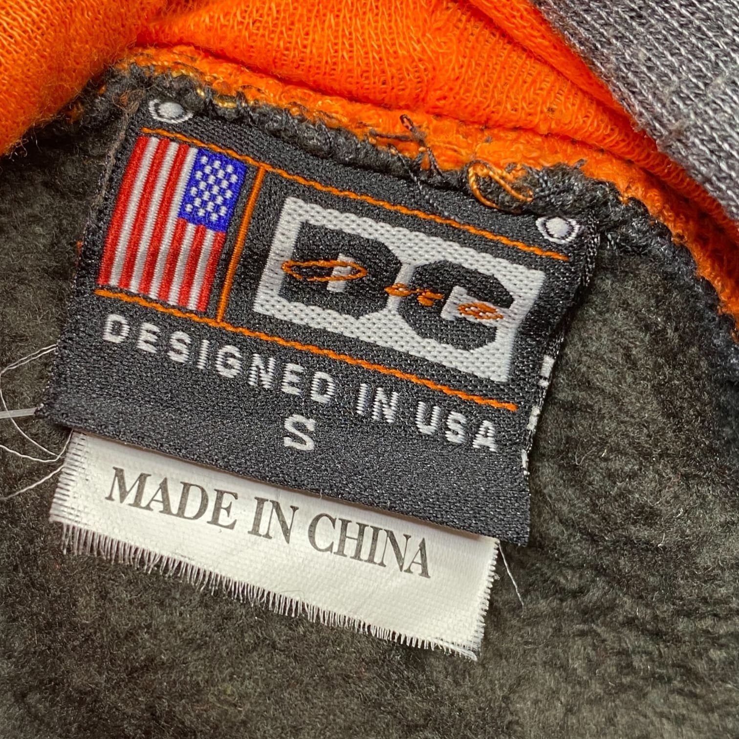 Dc Hoodie Regular Homme 2000s Streetwear – S