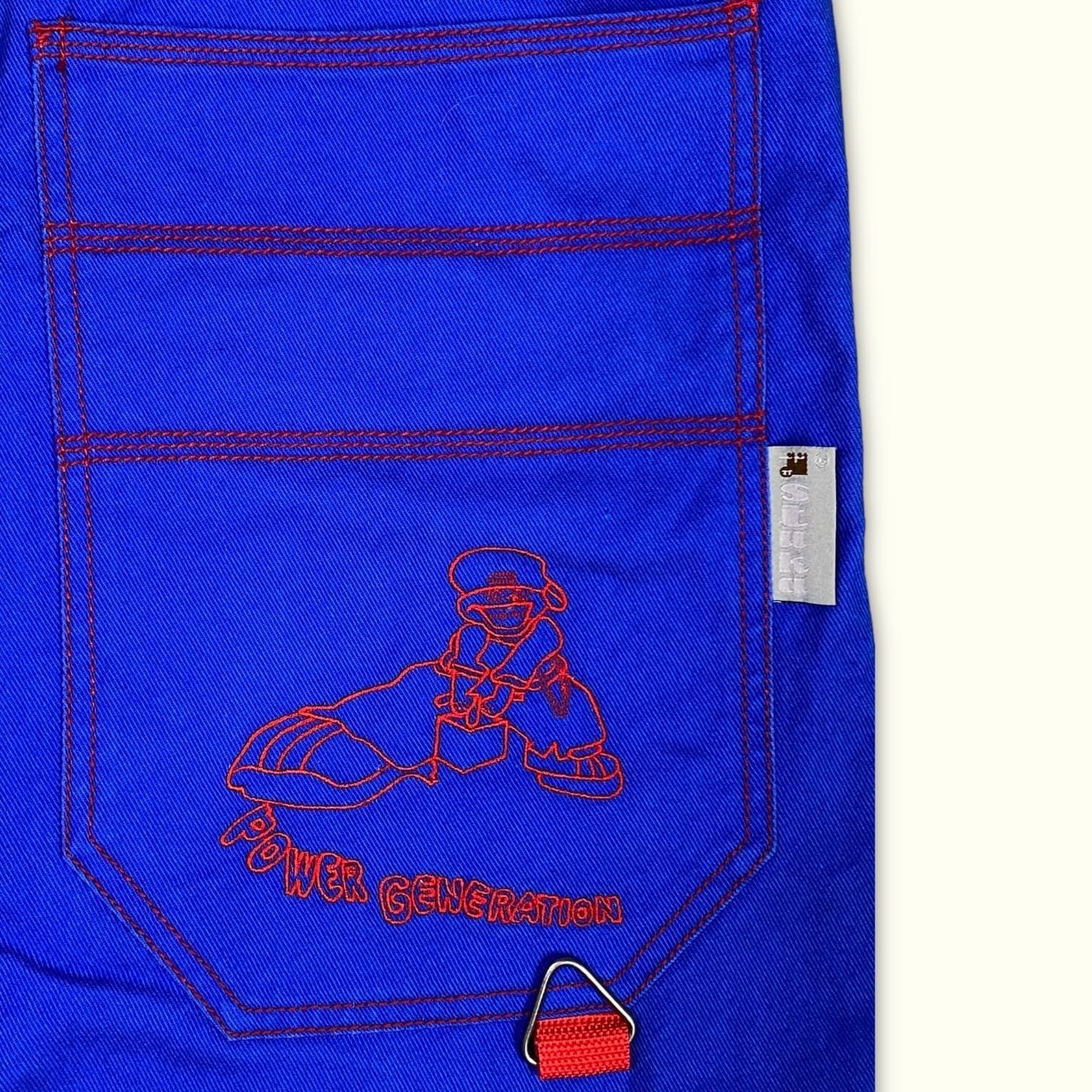 Stuka Pantalon cargo Baggy Homme 2000s Y2K – W26