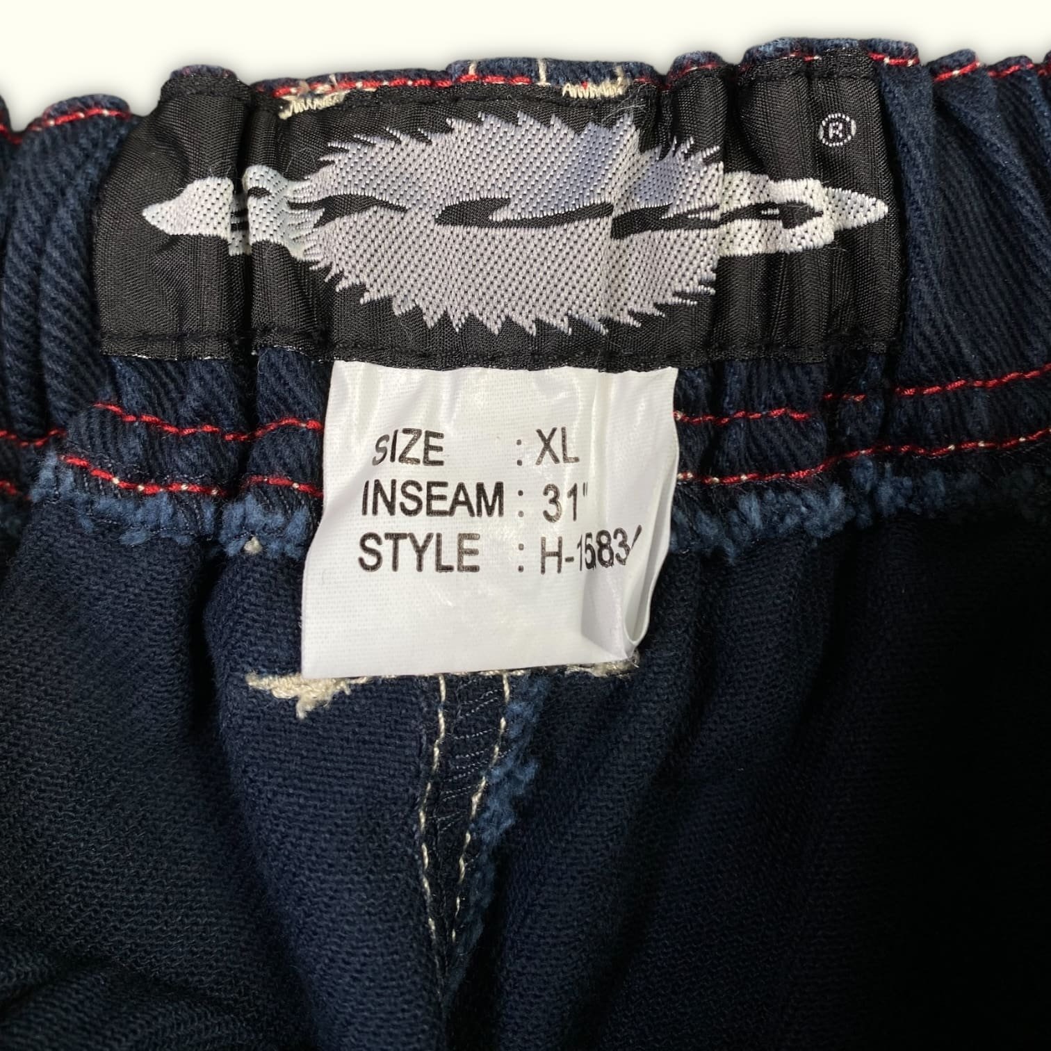 Stuka Pantalon Baggy Homme 1990s Skater – XL