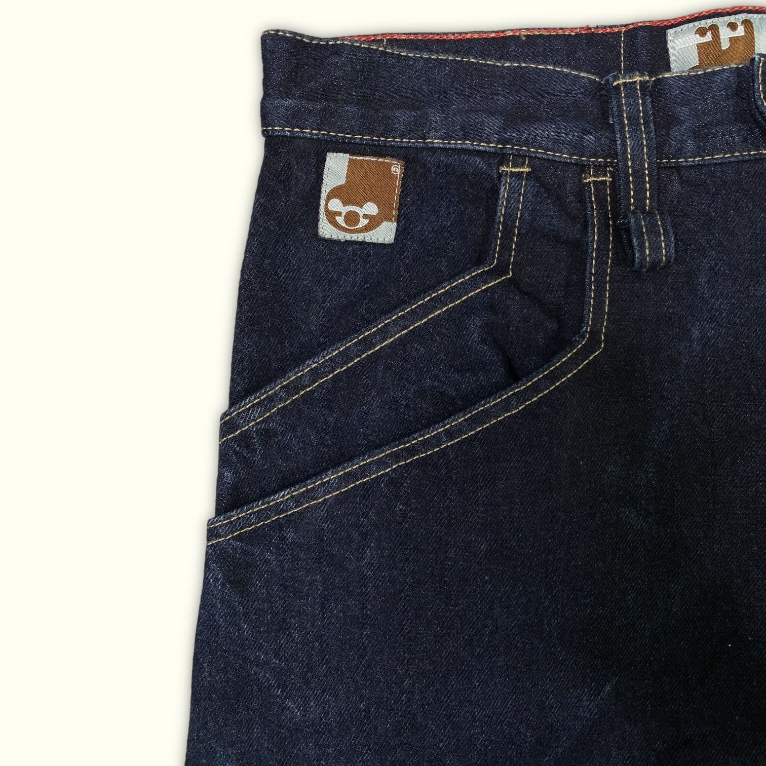 Stuka Pantalon cargo Baggy Homme 1990s Streetwear – W34