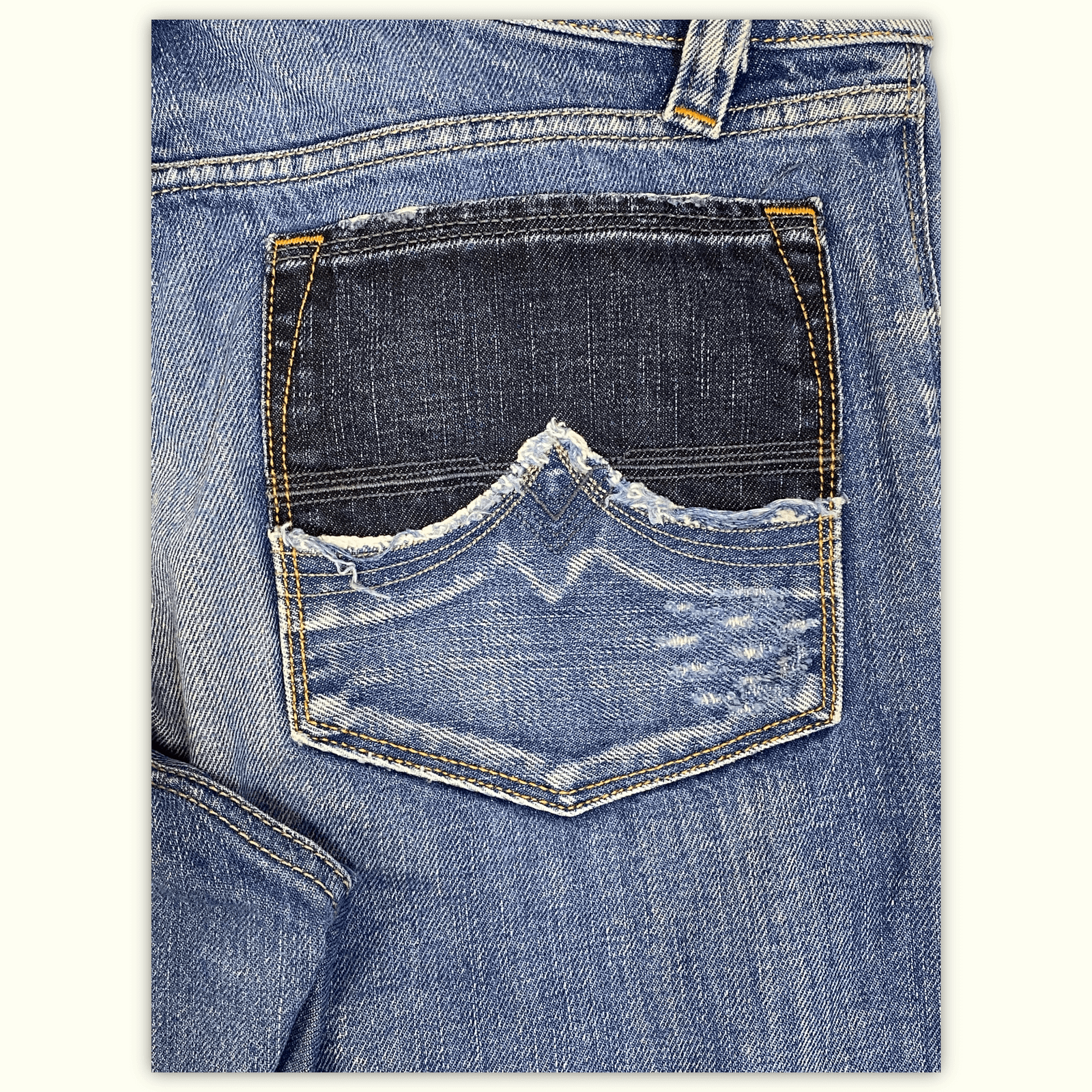 Diesel Vaqueros Acampanado Hombre 2000s Y2K – W33