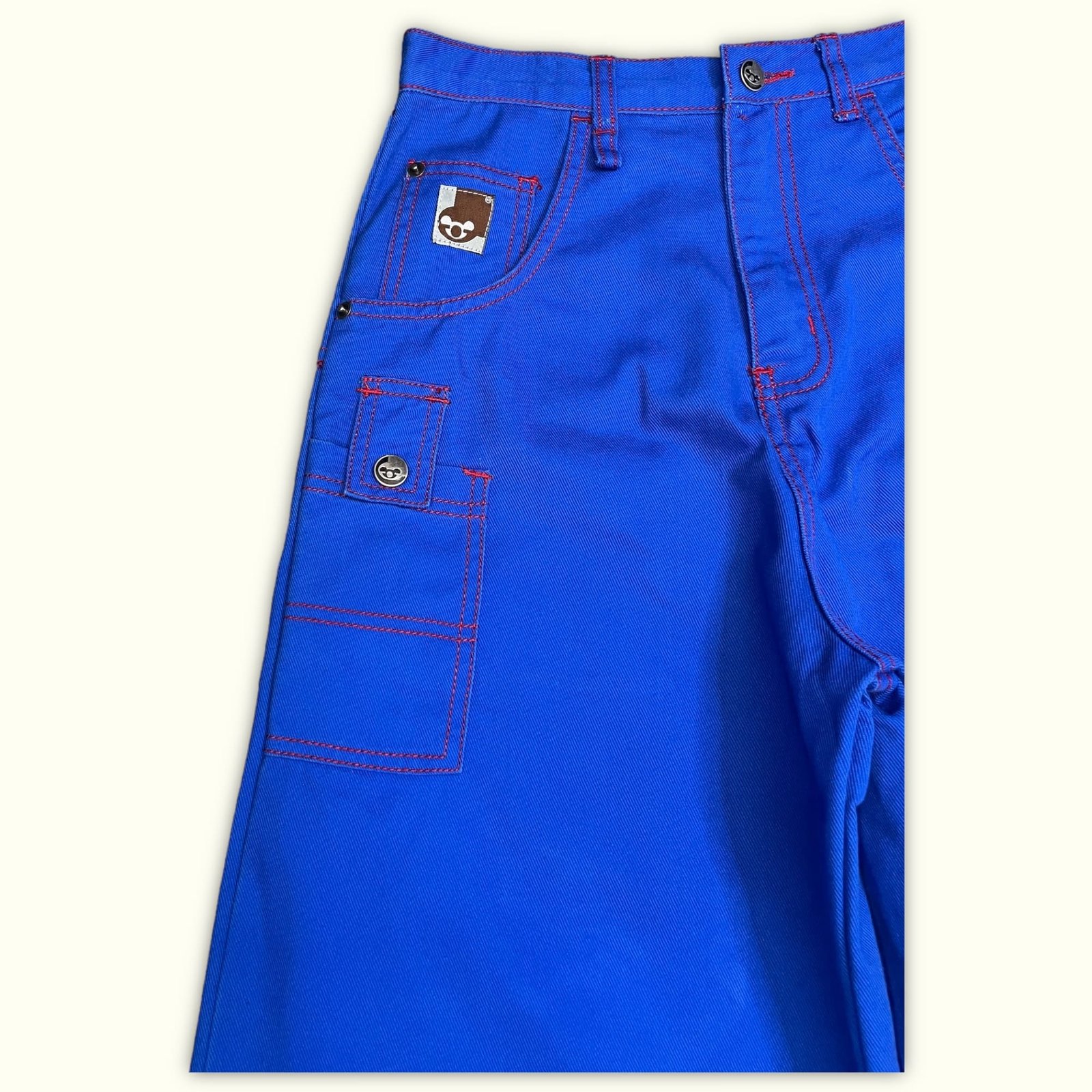 Stuka Pantalon Baggy Homme 1990s Y2K – W28