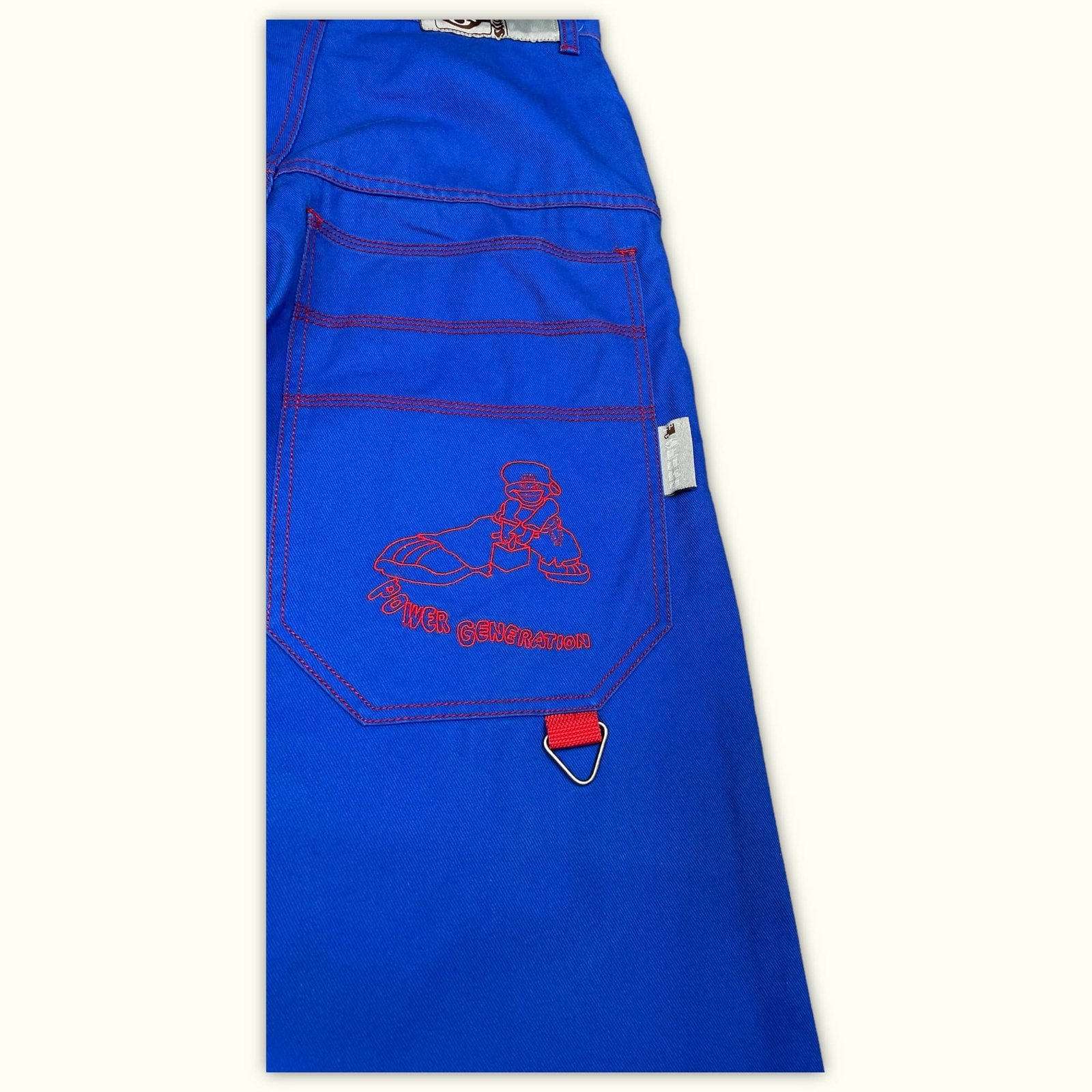 Stuka Pantalon Baggy Homme 1990s Y2K – W28