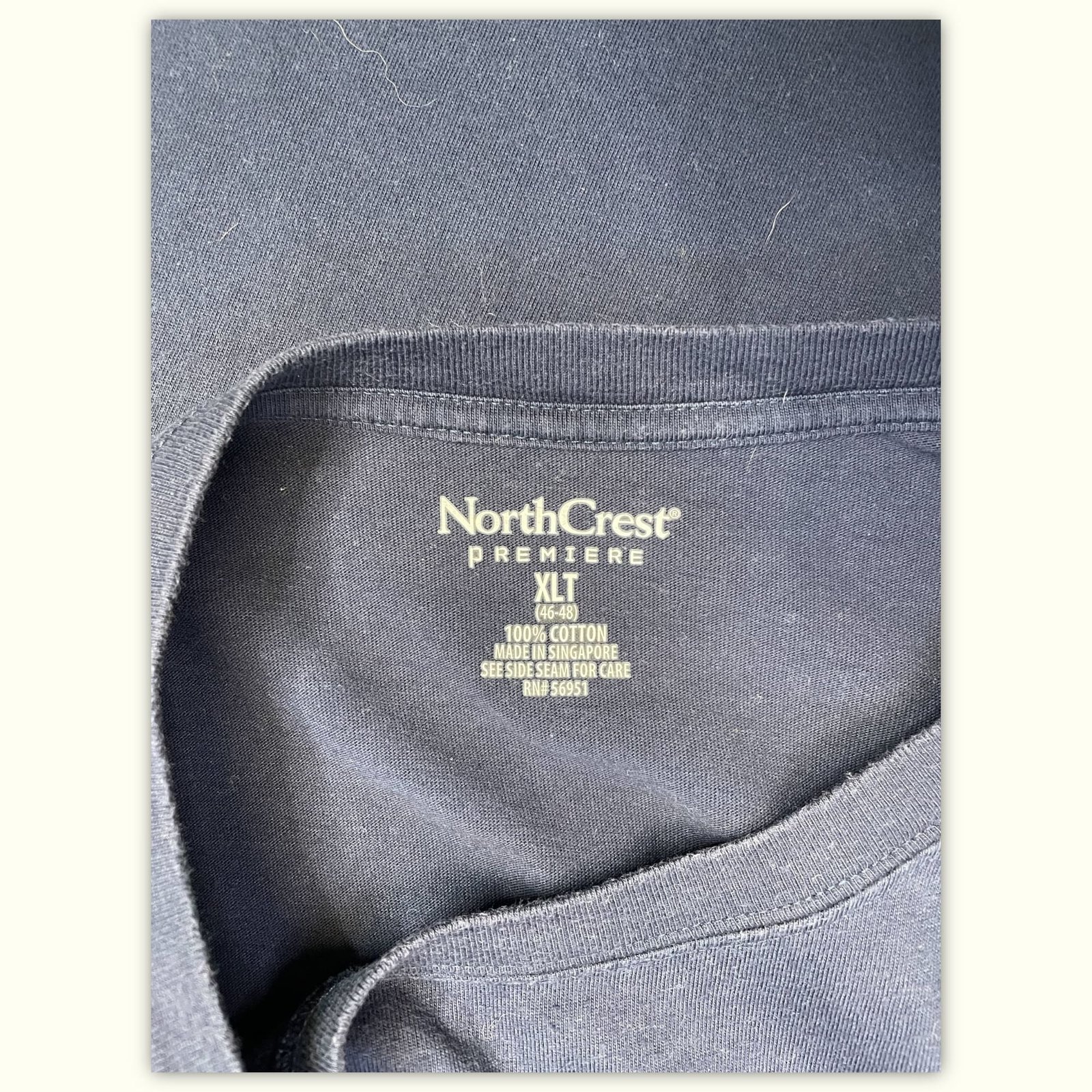 Northcrest T-shirt Relaxed Homme 2000s Normcore – XL