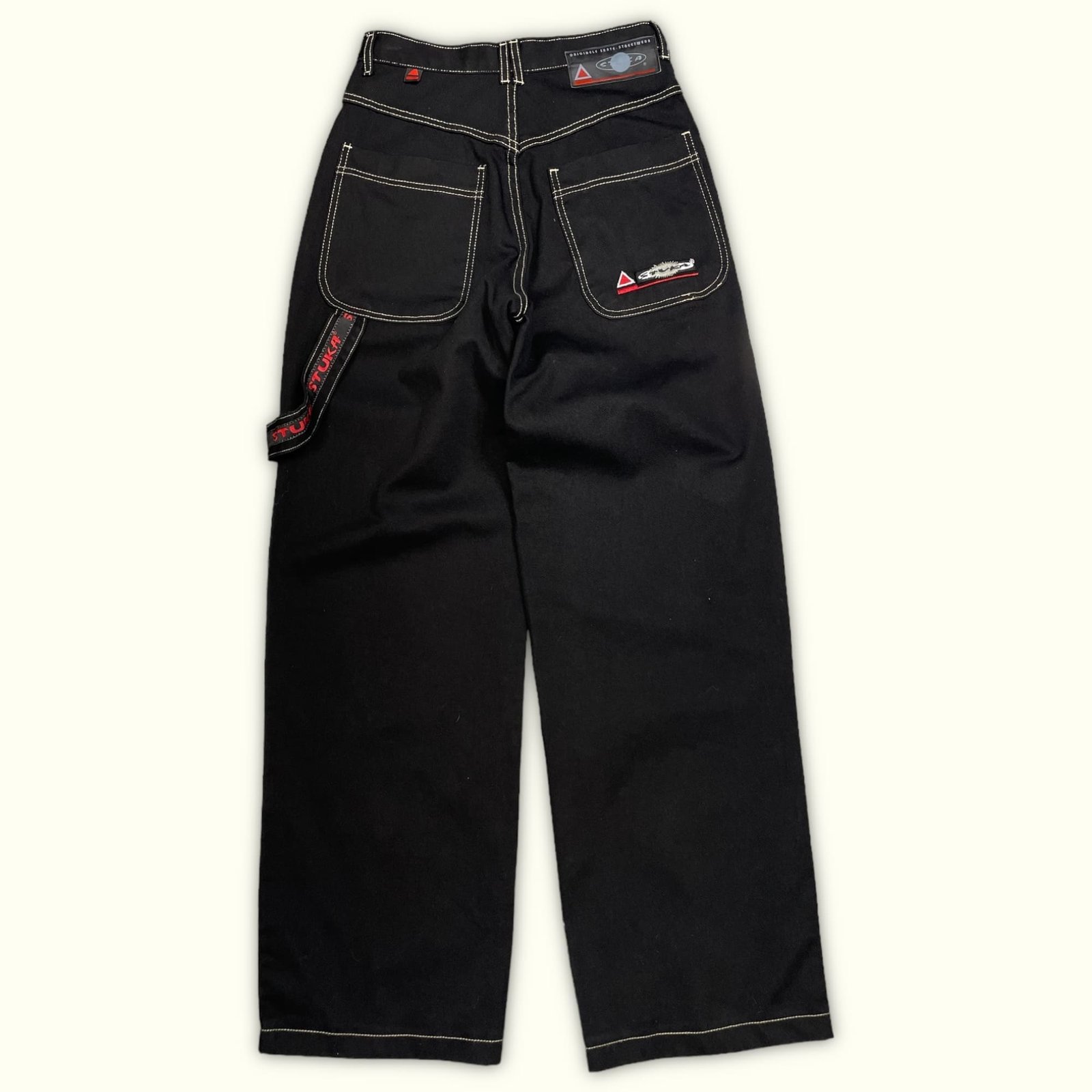 Stuka Jean Baggy Homme 1990s Skater – W28