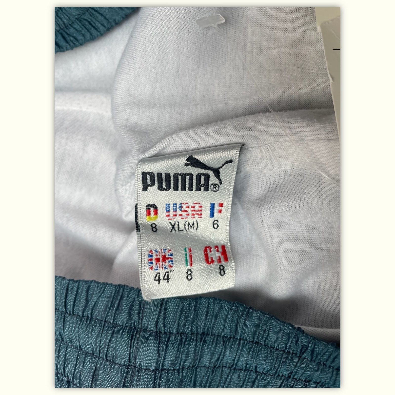 Puma Spodnie dresowe Luźny Mężczyźni Vintage – W44